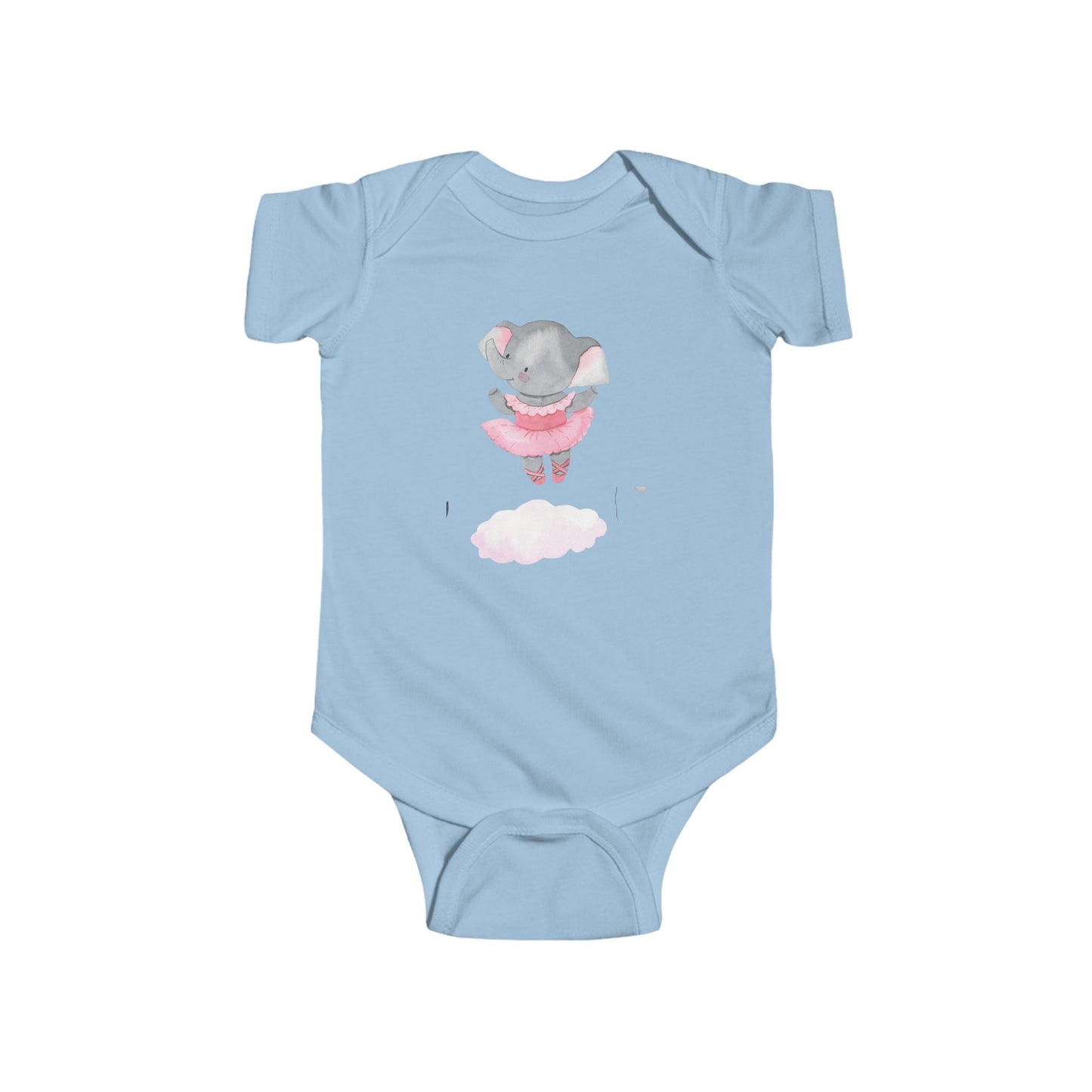 Cute Elephant Baby Bodysuit, Adorable Infant Outfit, Newborn Gift, Baby Shower present, Toddler Clothing, Fun Baby Clothes