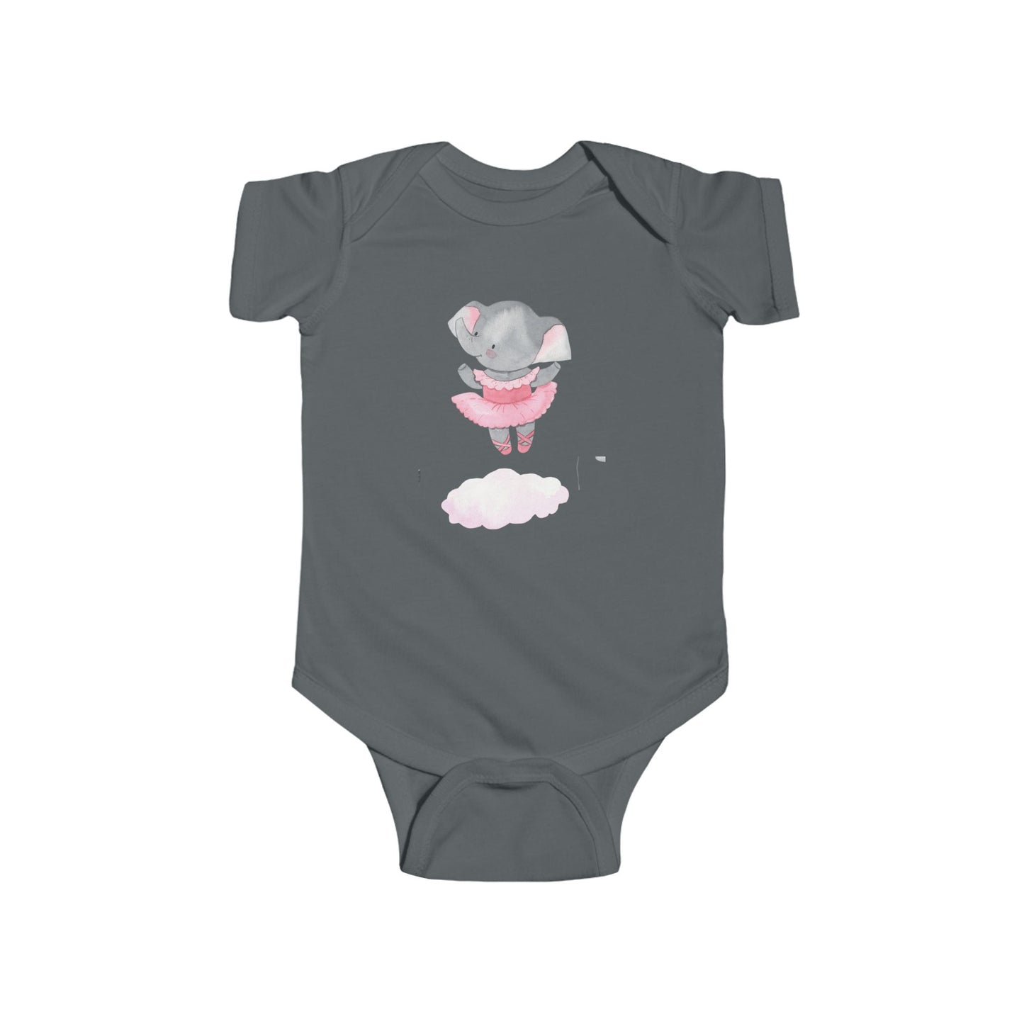 Cute Elephant Baby Bodysuit, Adorable Infant Outfit, Newborn Gift, Baby Shower present, Toddler Clothing, Fun Baby Clothes