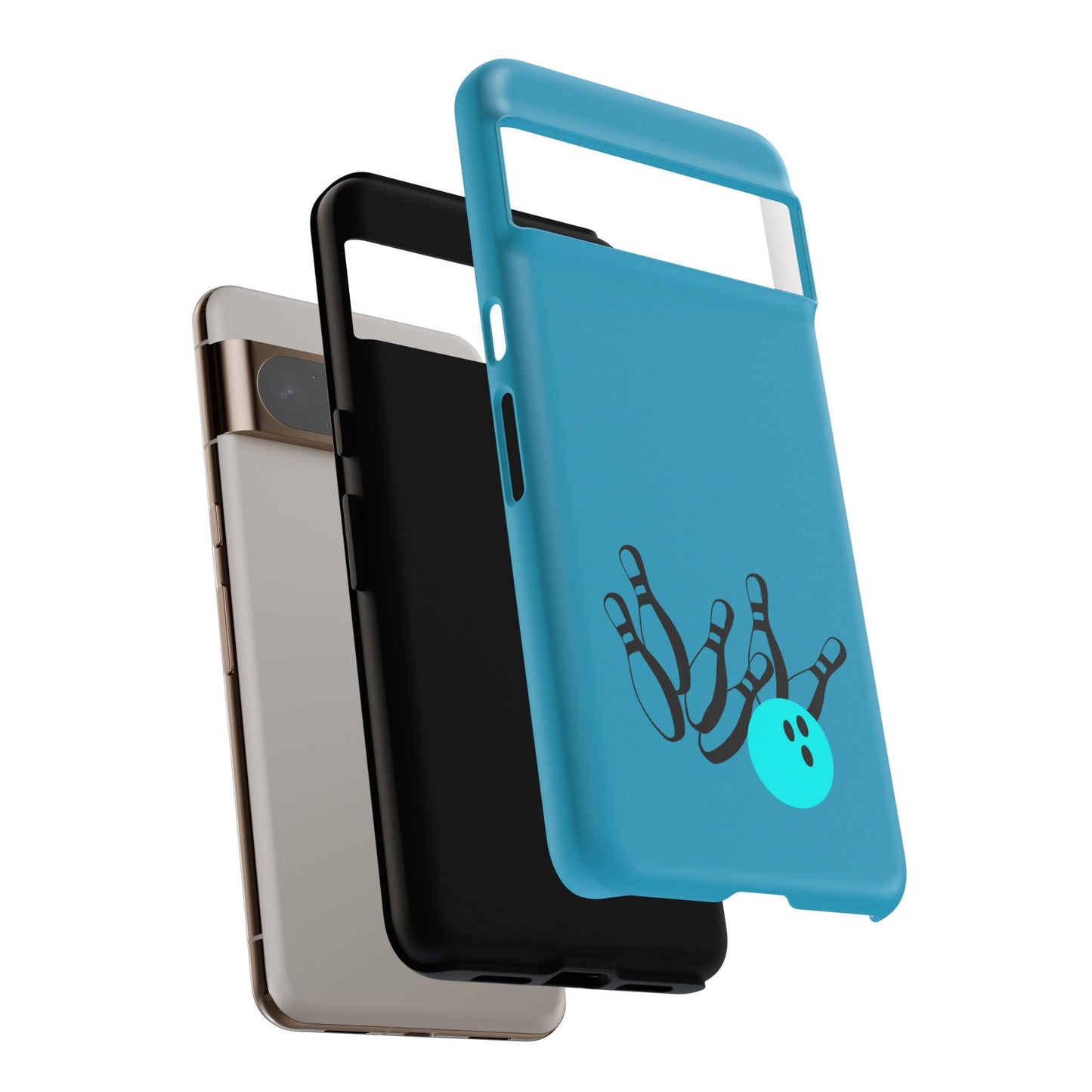 Bowling Phone Case, Tough Cases for Bowling Enthusiasts, Fun Gift for Bowlers, Unique Phone Accessory, Sports Themed Cases