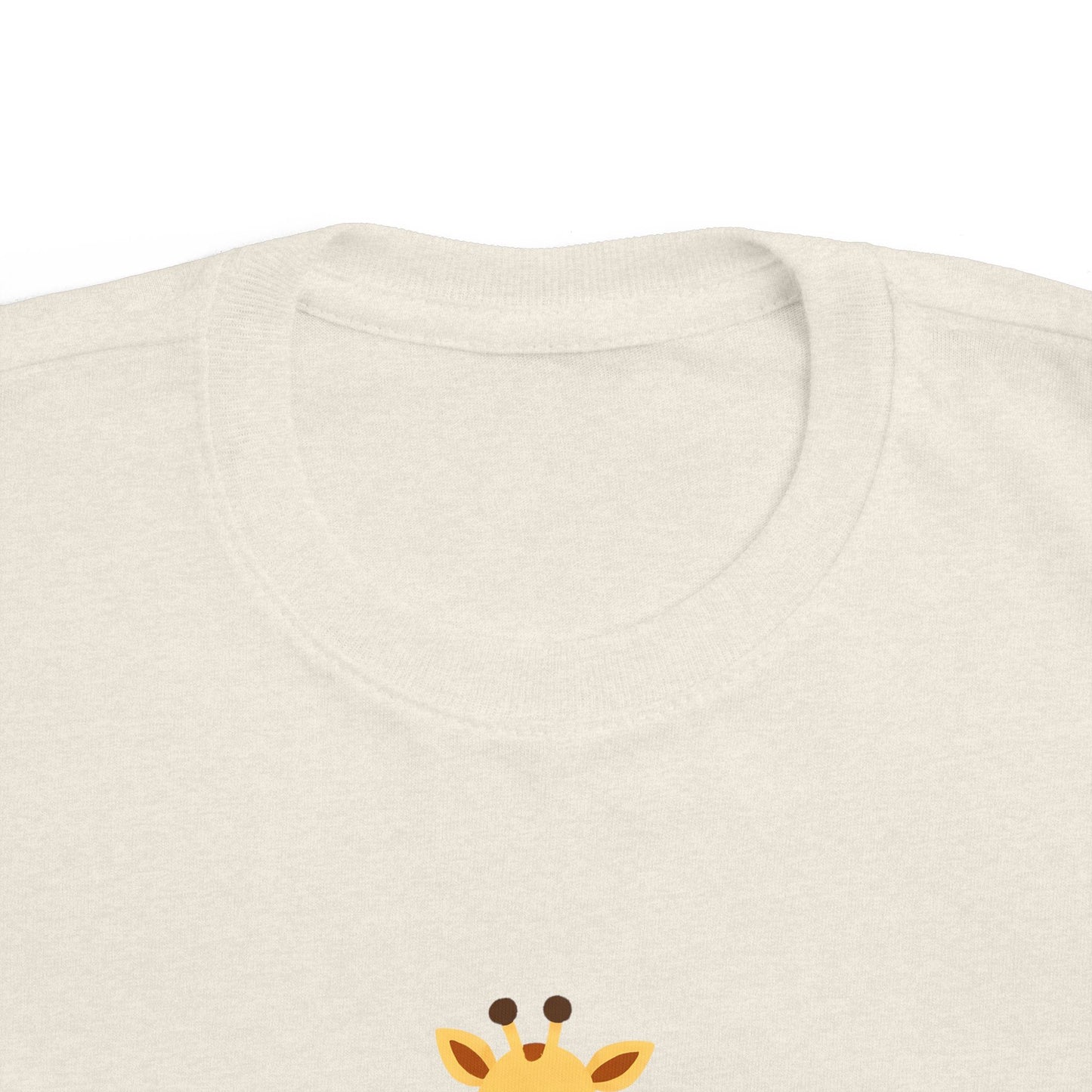 Cute Giraffe Toddler Tee, Perfect Gift for Kids, Birthday Item, Nursery Decor, Summer Outfit, Animal Lover's Shirt