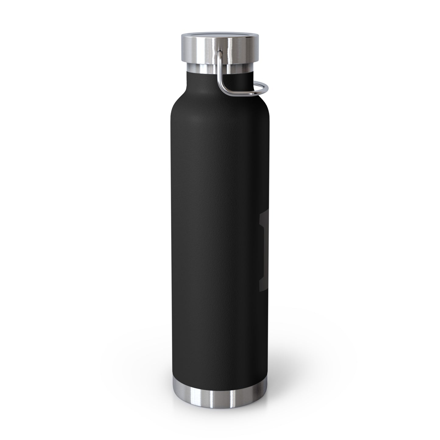 Personalized Copper Insulated Water Bottle, 22oz - "B" Custom Monogram, Travel Mug, Fitness Bottle, Hydration Gift, Eco-Friendly