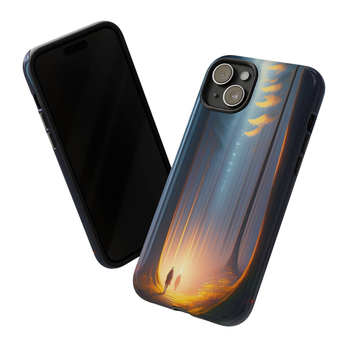 Phone Case — Mystical Forest Nightscape Protective Tough Case