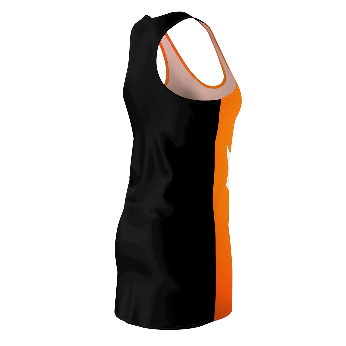 Halloween Pumpkins Racerback Dress, Spooky Dress for Women, Party Dress, Fall Fashion, Trick or Treat Dress, Unique Halloween Outfit