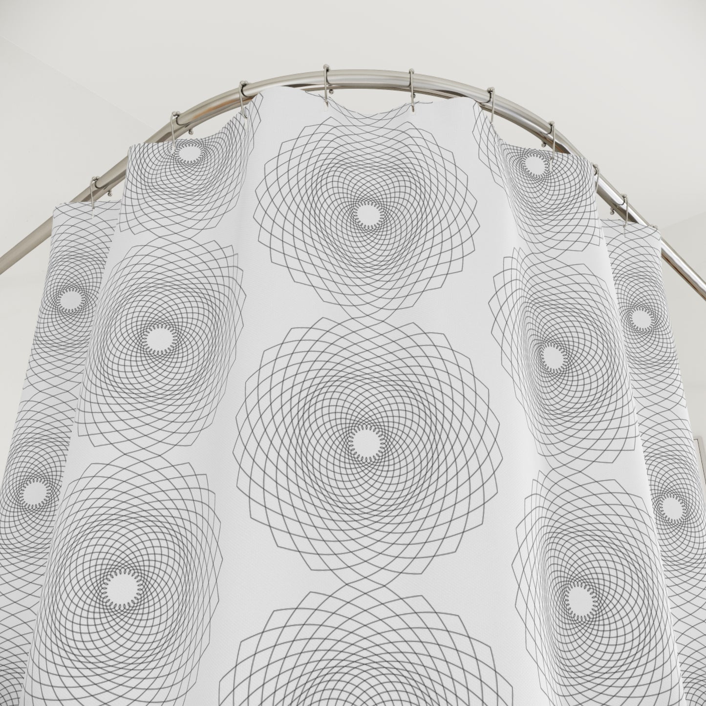 Modern Geometric Shower Curtains, Stylish Bathroom Decor, Minimalist Home Accent, Chic Gift Idea, Contemporary Design