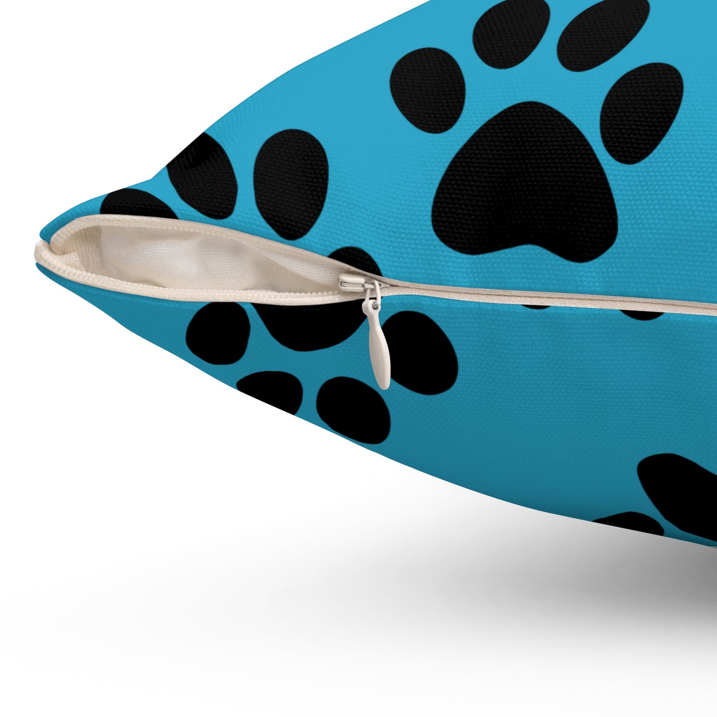 Pet Lover's Decorative Pillow, Dog Paw Print Accent Cushion, Cozy Pet Themed Home Decor, Gift for Dog Owners, Animal Lover's Pillow