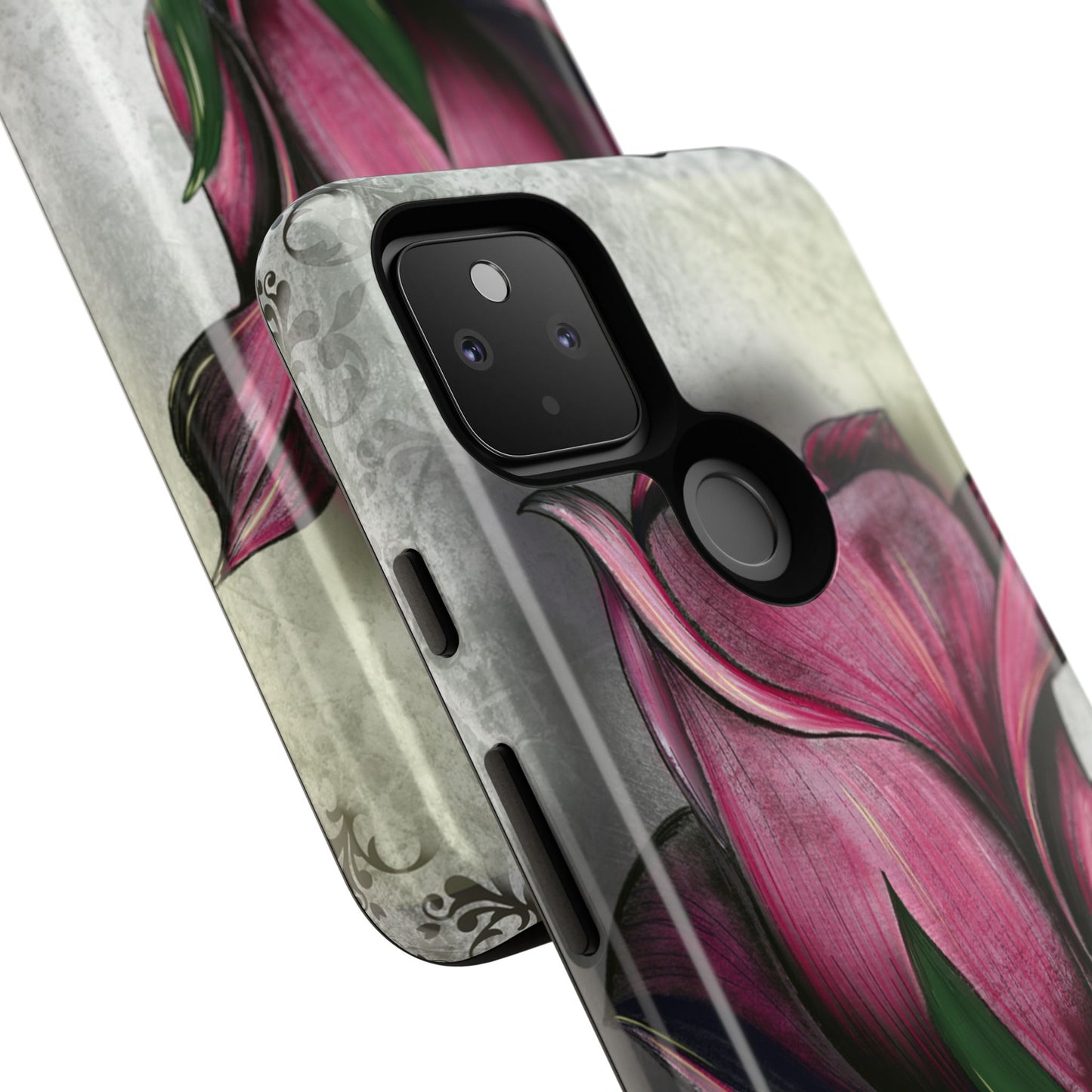 Rose Phone Case – Tough Cases, Floral Phone Cover, Gift for Her, Minimalist Design, Nature Lover's Accessory, Birthday Gift Idea