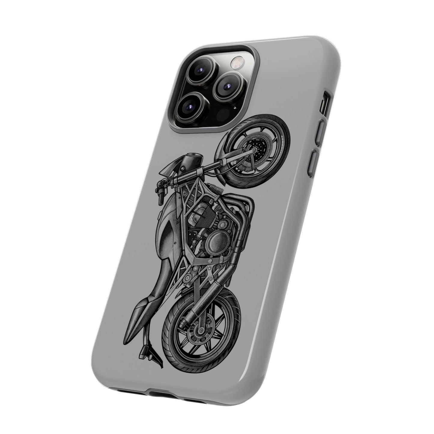 Motorcycle Phone Case - Tough Cases - Biker Gift, Motorcycle Lover, Custom Phone Cover, Unique Biker Accessory