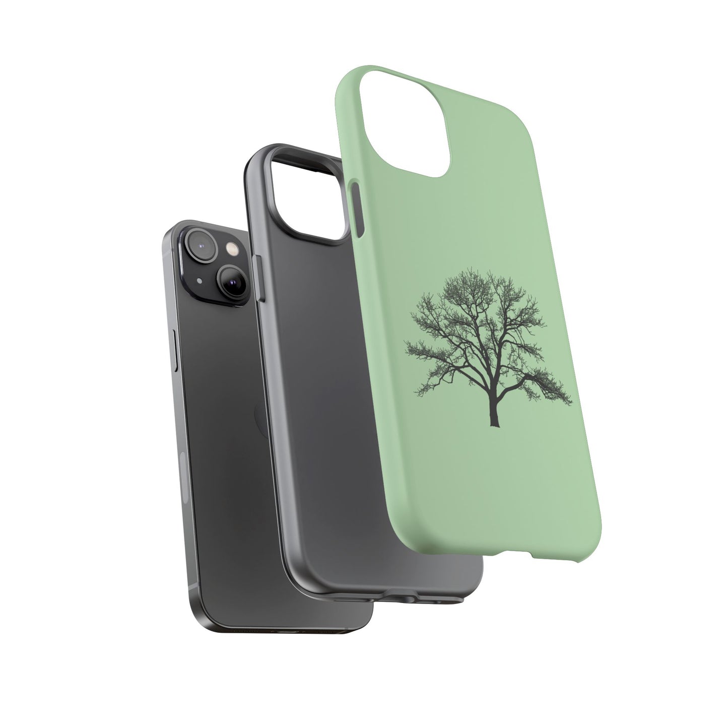 Minimalist Tree Phone Case, Nature-Inspired Phone Cover, Eco-Friendly Cell Phone Accessory, Perfect Gift for Nature Lovers