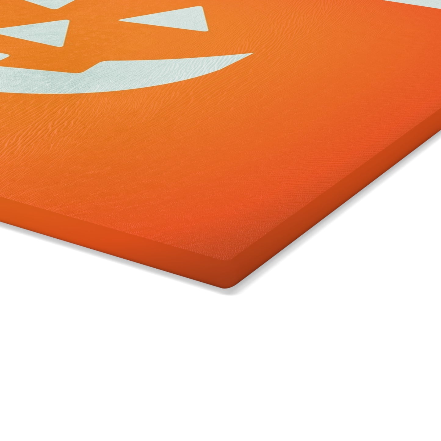 Halloween Pumpkin Glass Cutting Board, Festive Kitchen Decor, Fall Harvest Gift, Pumpkin Carving, Holiday Cooking
