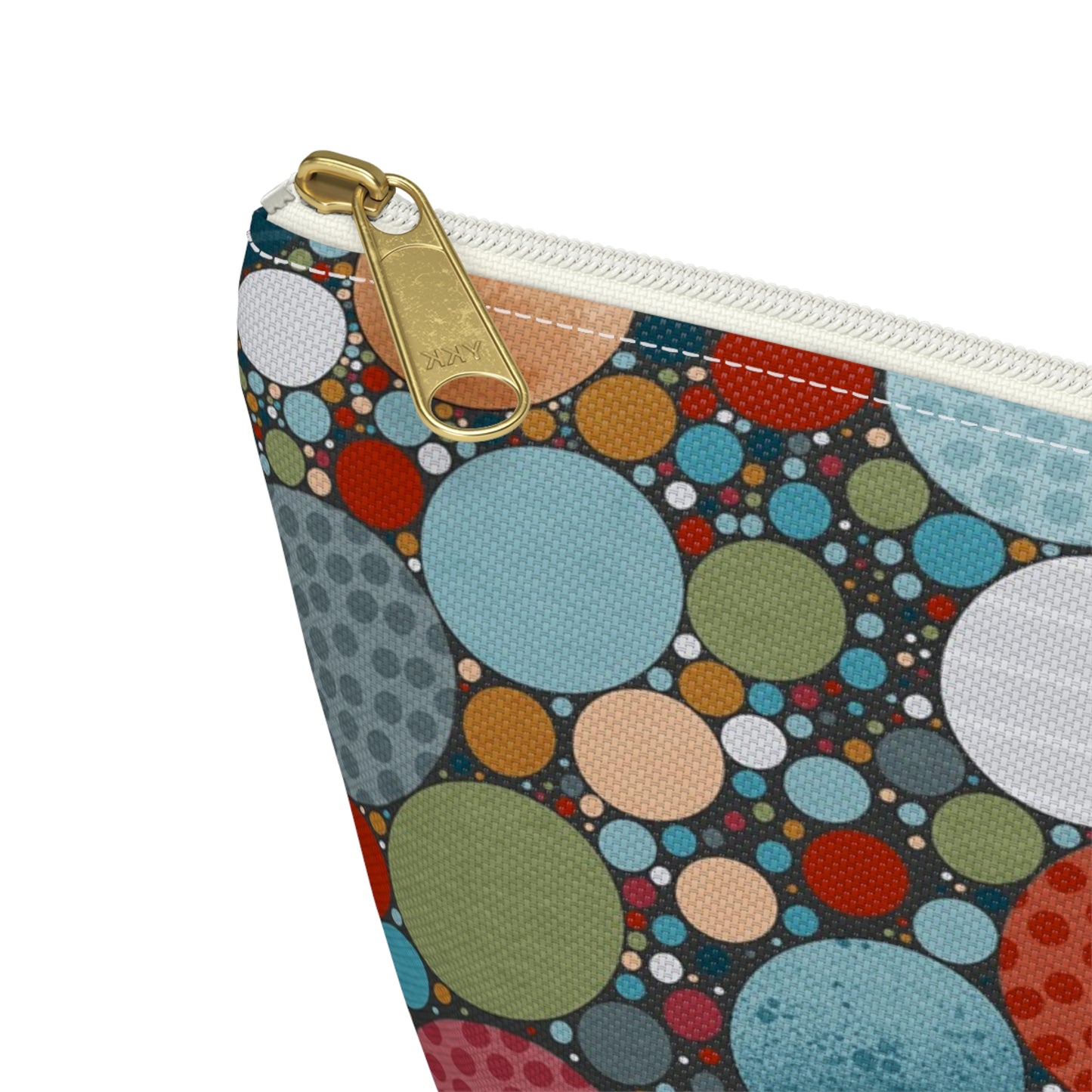 Colorful Polka Dot Accessory Pouch - Perfect for Travel, Makeup, Gifts, Organizing, and Everyday Use