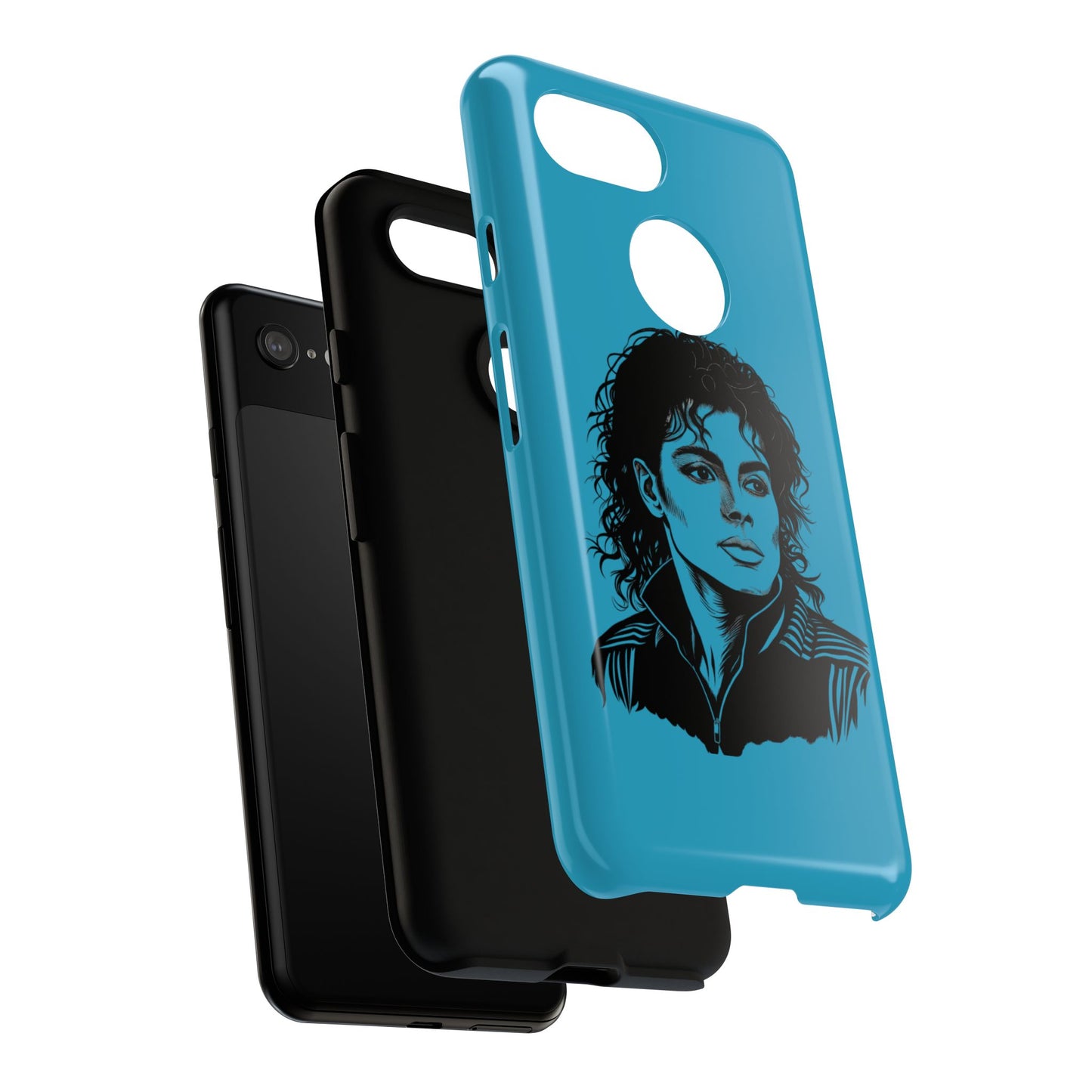 Michael Jackson Phone Case - Tough Cases, Pop Music Gifts, Retro Art, Unique Phone Accessories, Vintage Design