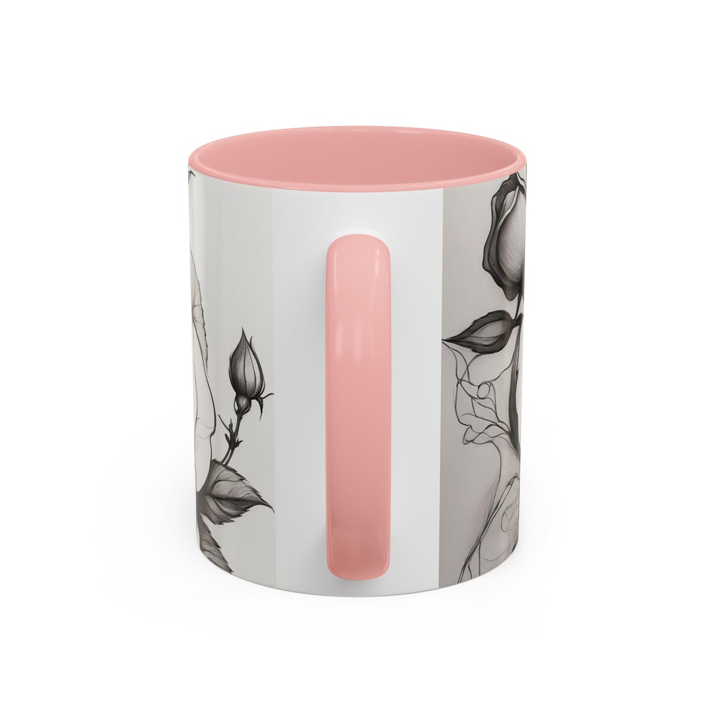 Elegant Floral Coffee Mug - Perfect Gift for Flower Lovers, Mother's Day, Birthdays, Home Decor, Office Use