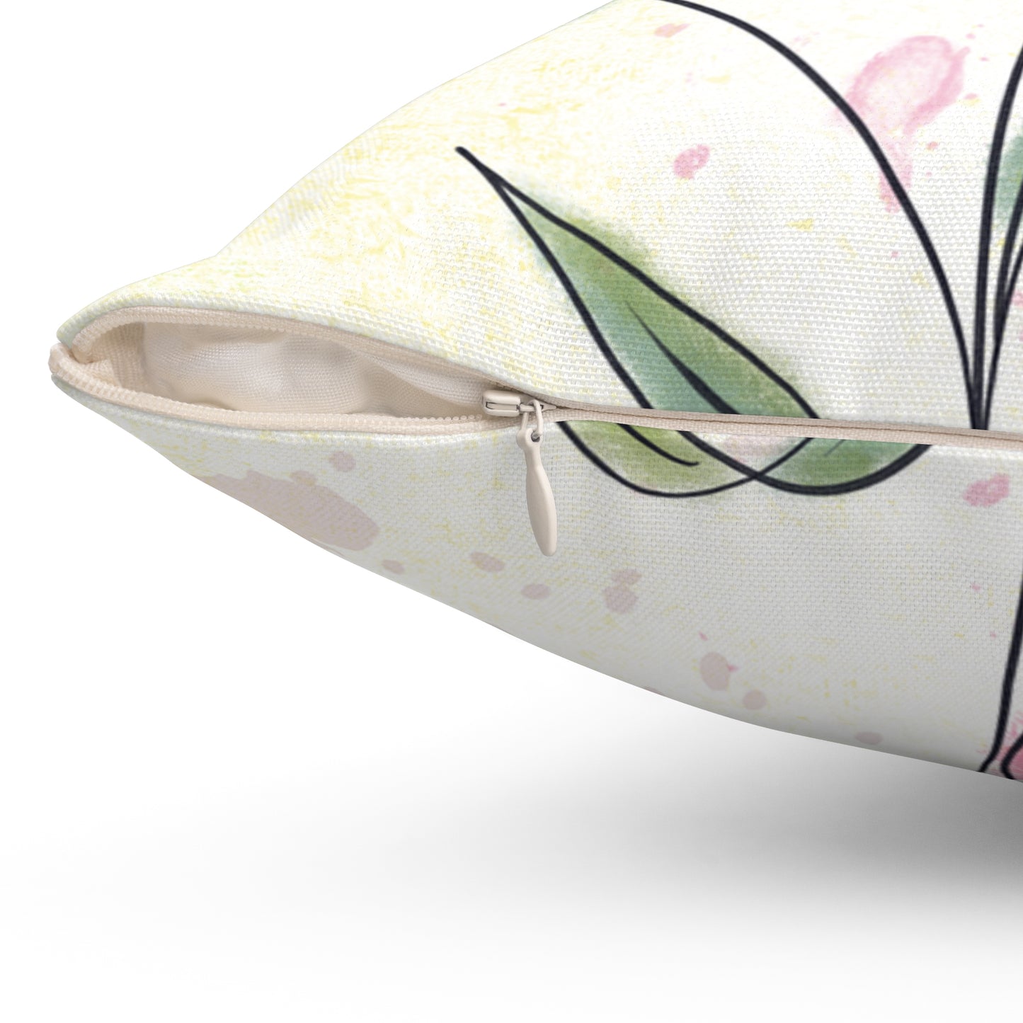 Spun Polyester Square Pillow