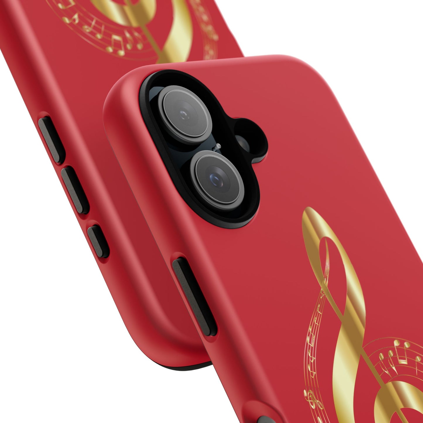 Tough Cases - Red Musical Note