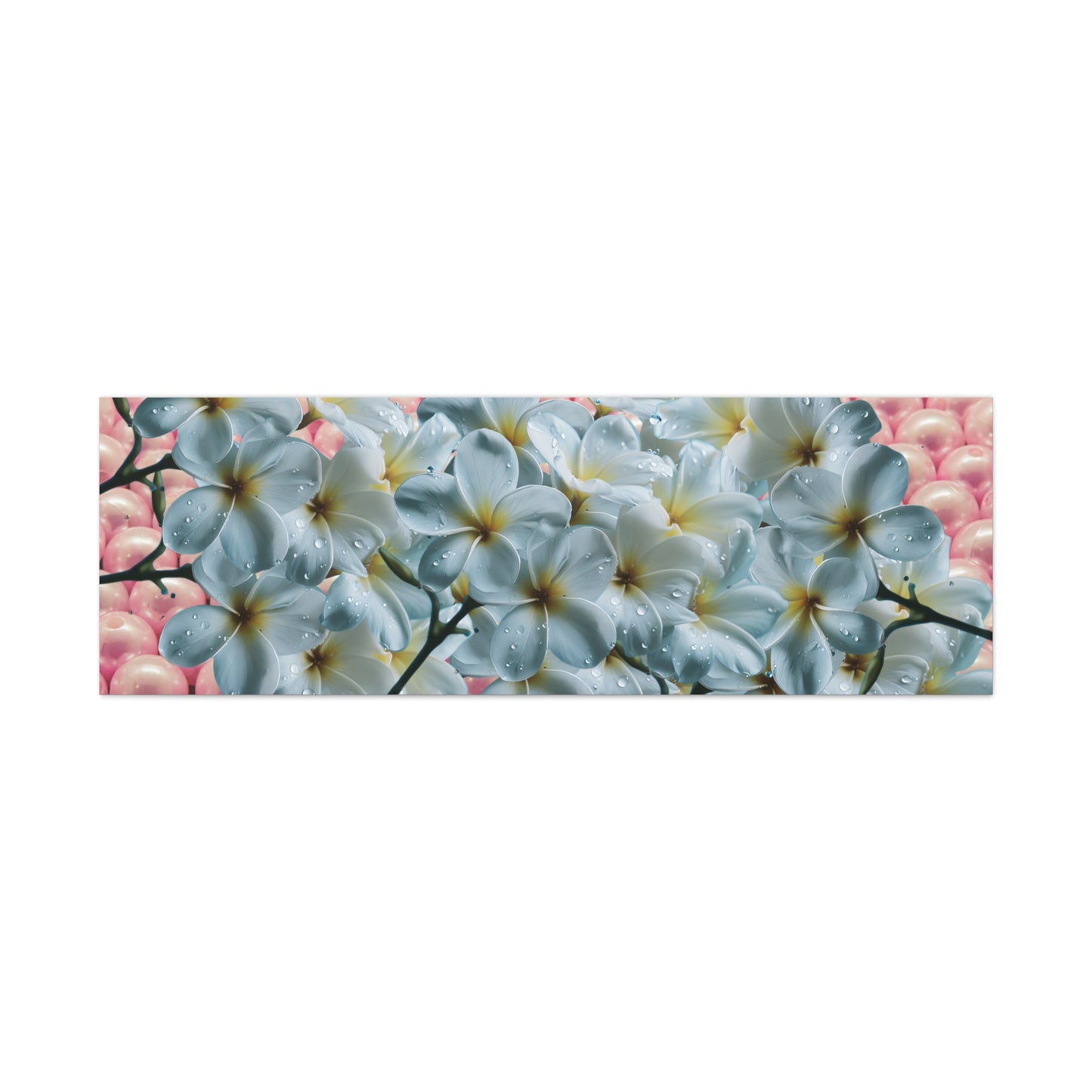 Floral Canvas Art Print - Elegant Home Decor, Botanical Wall Art, Gift for Her, Mother's Day Decoration, Vibrant Flower Artwork