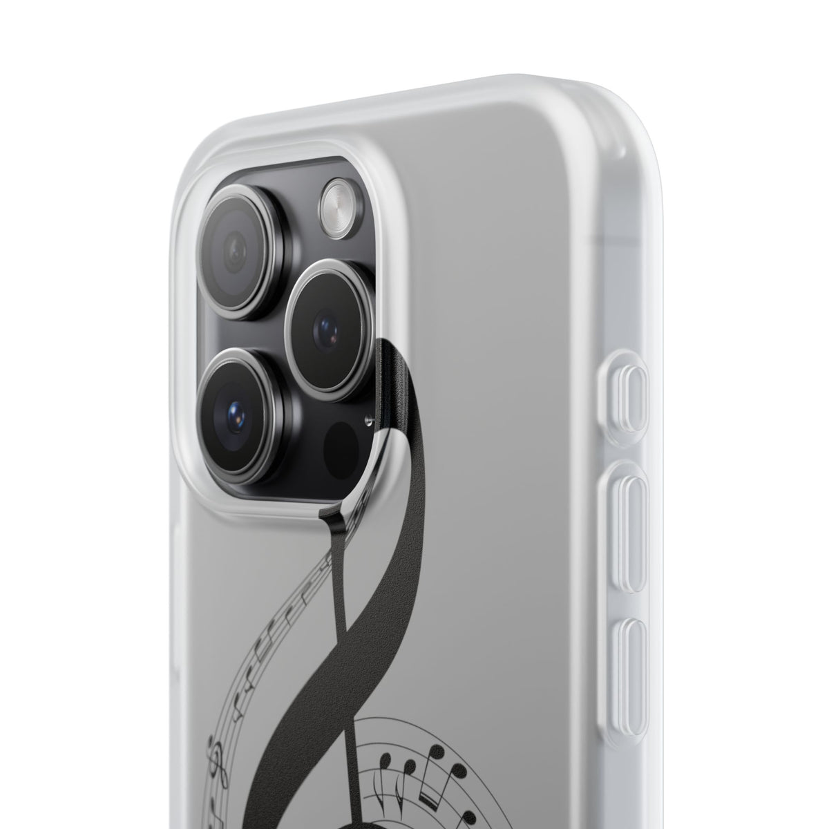 ফোনের কভার — মিউজিক্যাল ট্রেবল ক্লিফ ডিজাইন
