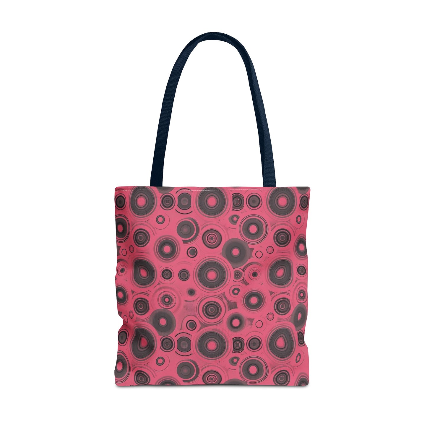 Colorful Retro Tote Bag, Stylish Beach Bag, Shopping Tote