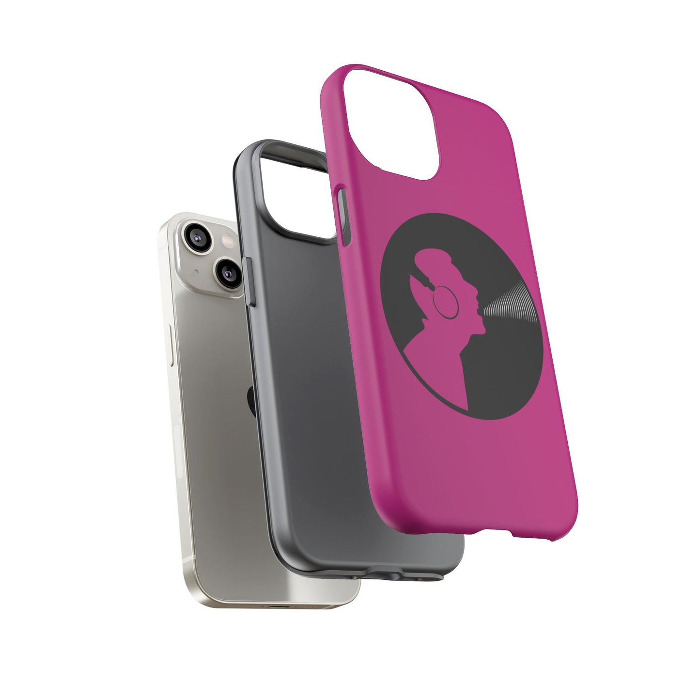 Stylish Phone Case for Music Lovers, Vibrant Tough Cases, Custom iPhone Cover, Gift for Her, Trendy Accessories