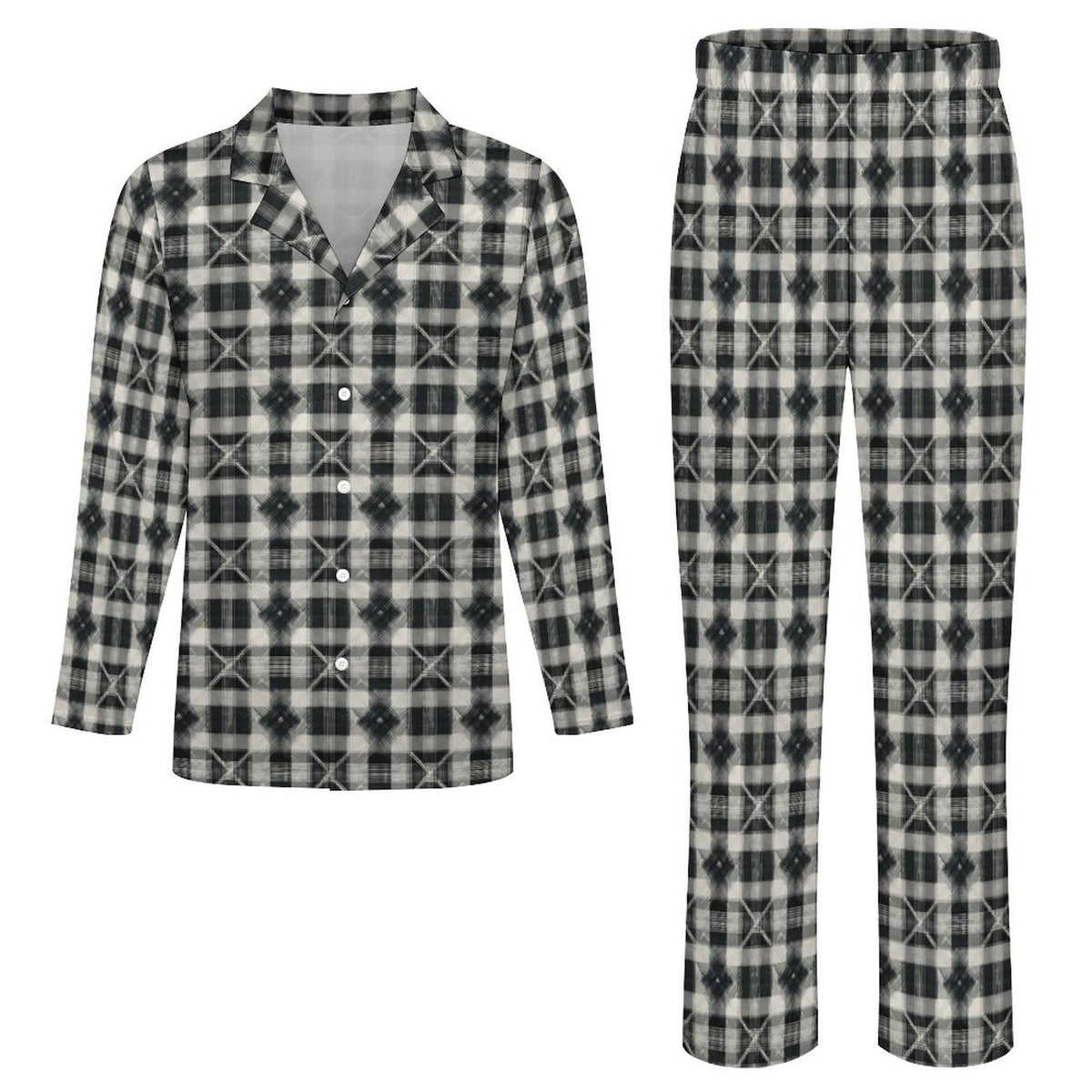 Men's Long-Sleeve Pajama Set