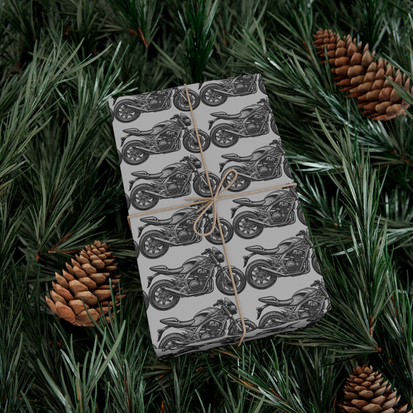 Motorcycle Gift Wrap Papers, Biker Party Wrapping Paper, Motorcycle Lover Presents, Unique Gift Wrap, Birthday and Christmas Wrapping