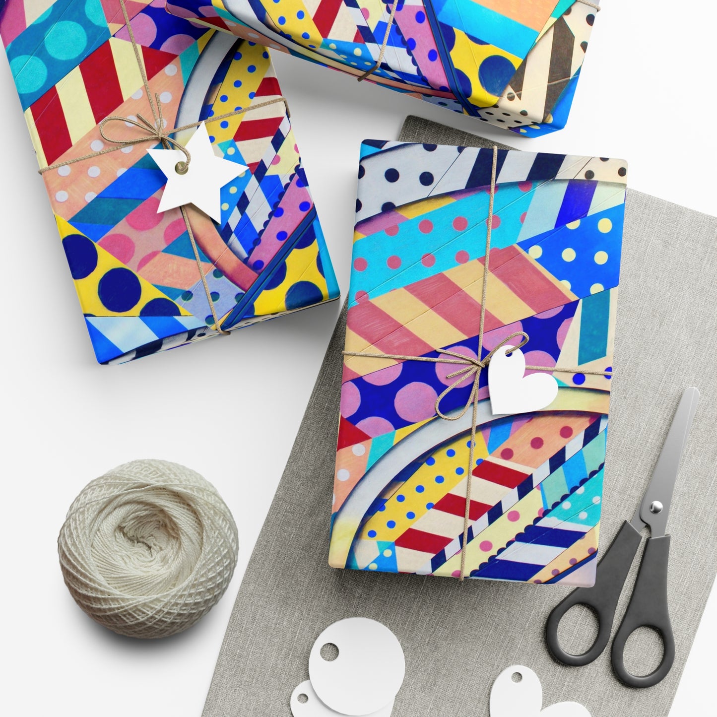 Colorful Gift Wrap Papers for Unique Presentations