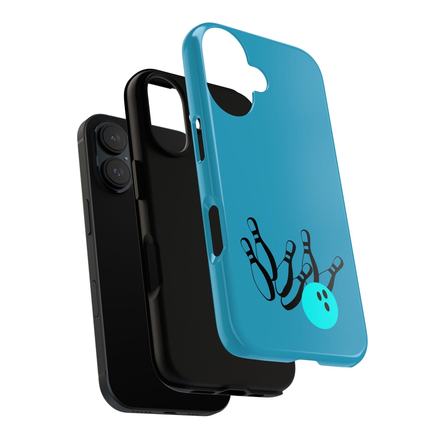 Bowling Phone Case, Tough Cases for Bowling Enthusiasts, Fun Gift for Bowlers, Unique Phone Accessory, Sports Themed Cases