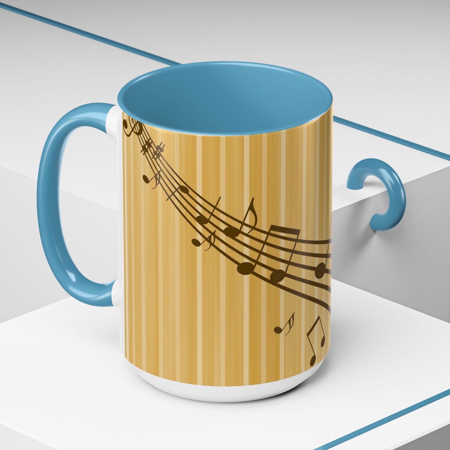 Musical Note Coffee Mug - Perfect Gift for Musicians, Coffee Lovers, Music Teachers, Birthdays, Housewarming