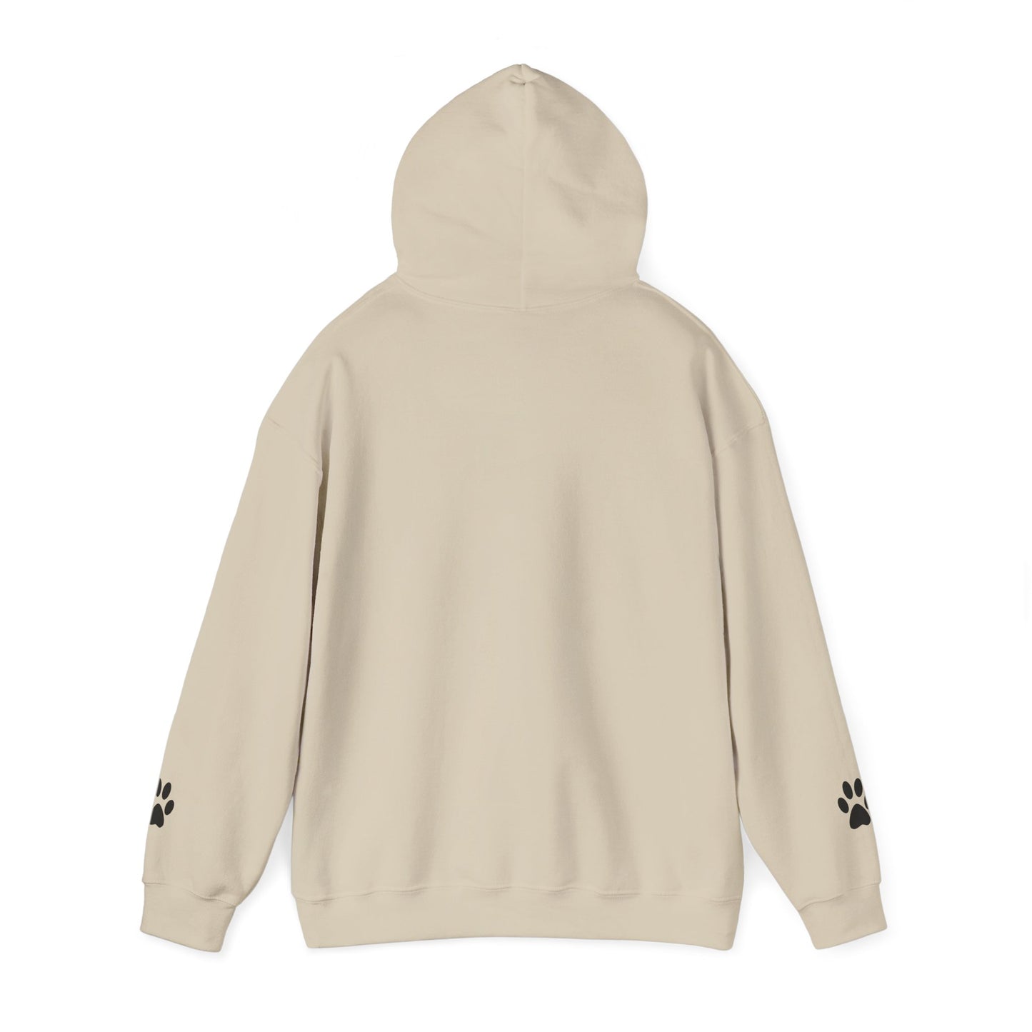 Cute Dog Paw Print Hoodie, Pet Lover Gift, Unisex Sweatshirt, Cozy Animal Hoodie, Perfect for Animal Lovers, Dog Mom Apparel
