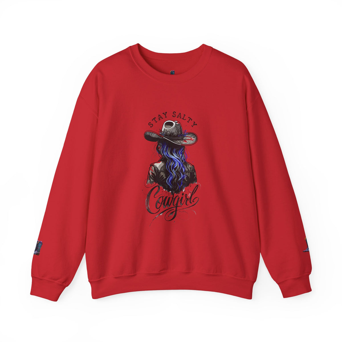 Stay Salty Cowgirl Sweatshirt | Cozy Western Apparel, Gift for Horse Lovers, Casual Wear, Cowboy Culture, Fall Fashion