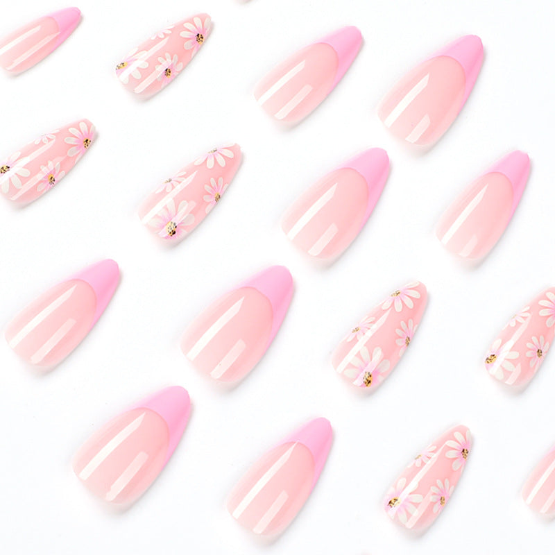 Press on nails wholesale Press on nails, French powder edge nail piece wholesale Press on nails wholesale nails – Image 3