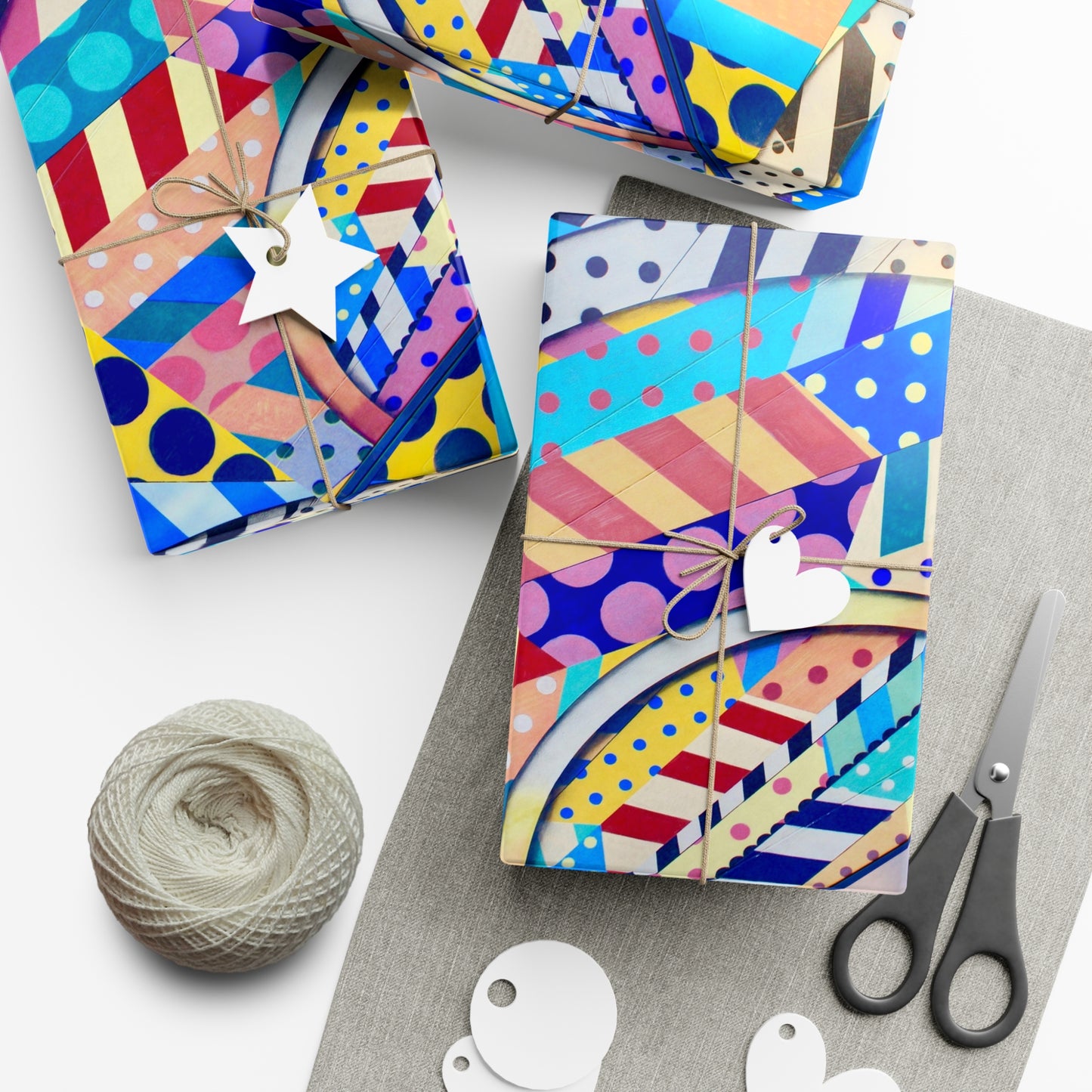 Colorful Gift Wrap Papers for Unique Presentations