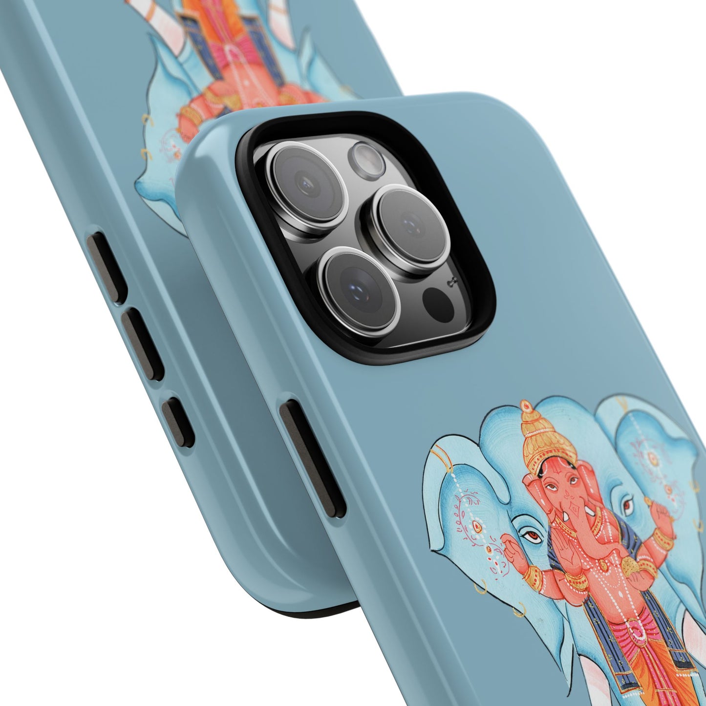 Tough Cases: Ganesh-Inspired Phone Case, Bohemian Phone Cover, Hindu Art Accessory, Festival Gift, Protective Phone Shell