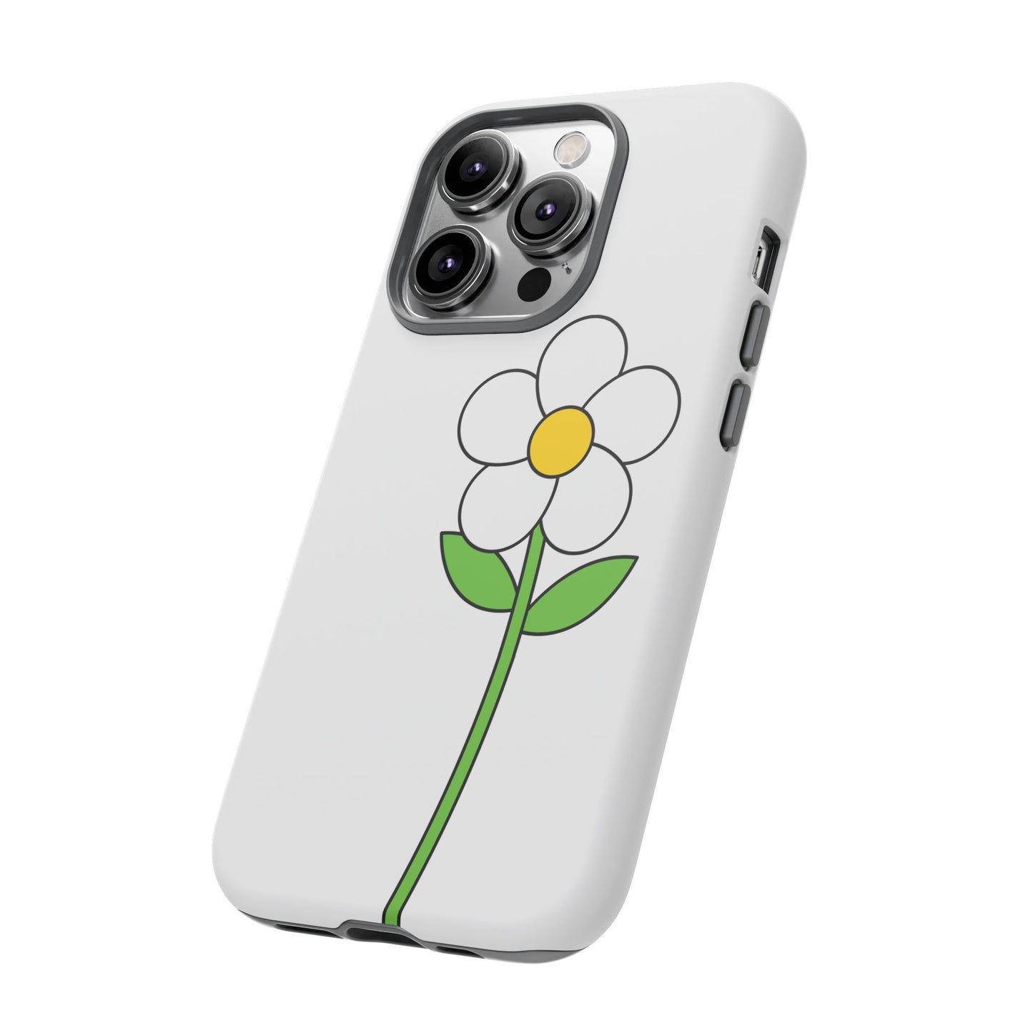 Floral Phone Case, Tough Cases with Flower Design, Cute Phone Accessory, Gifts for Her, Spring Decor, Unique Phone Cases