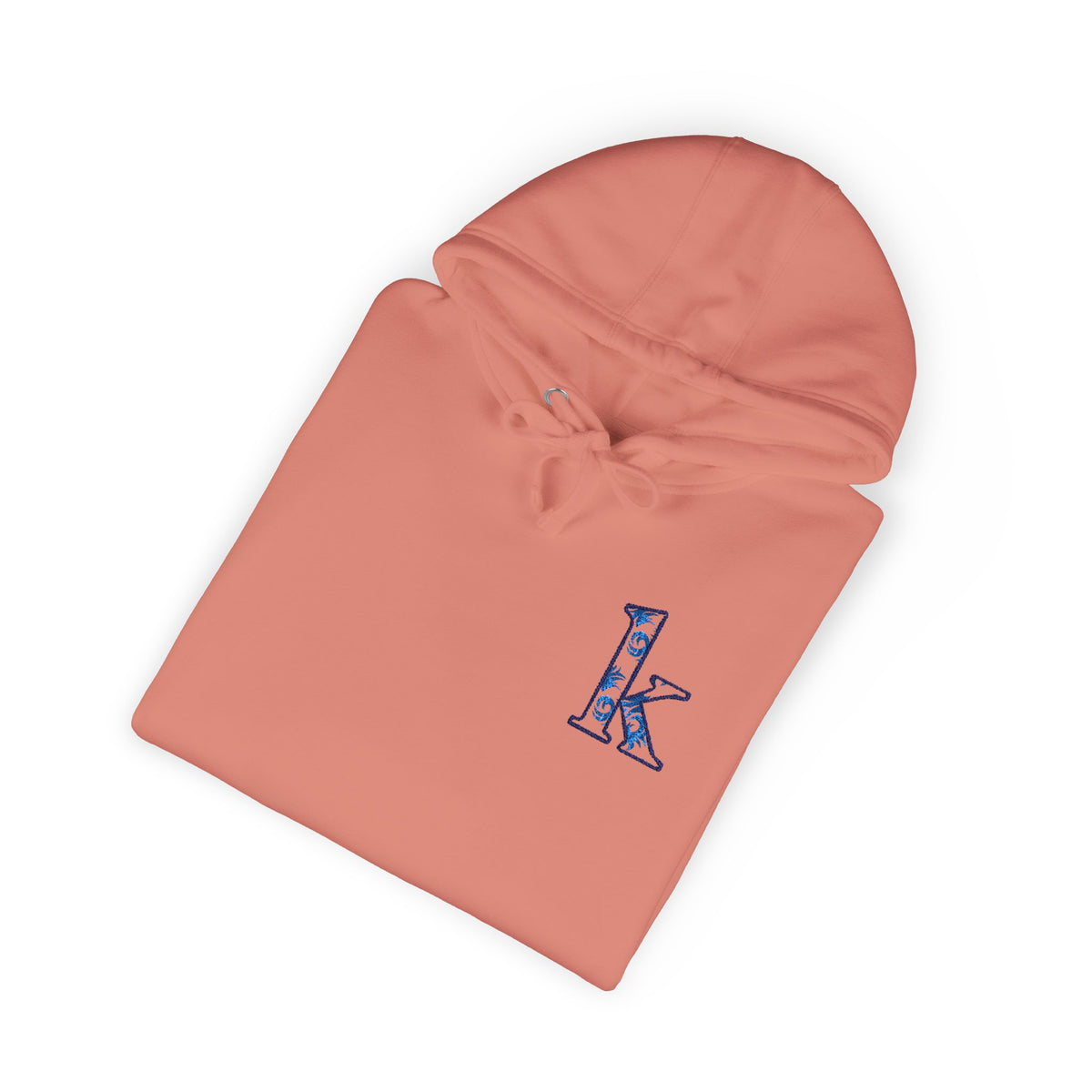 Cozy Floral Monogram Fleece Hoodie for Unisex - Perfect Gift for Birthdays, Valentine’s Day, Casual Wear, Adventure