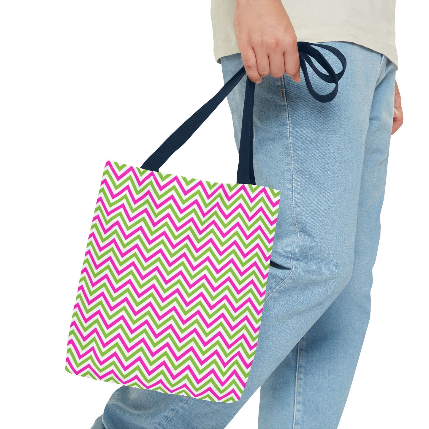 Colorful Chevron patter Tote Bag Stylish Eco-Friendly Shopping Tote
