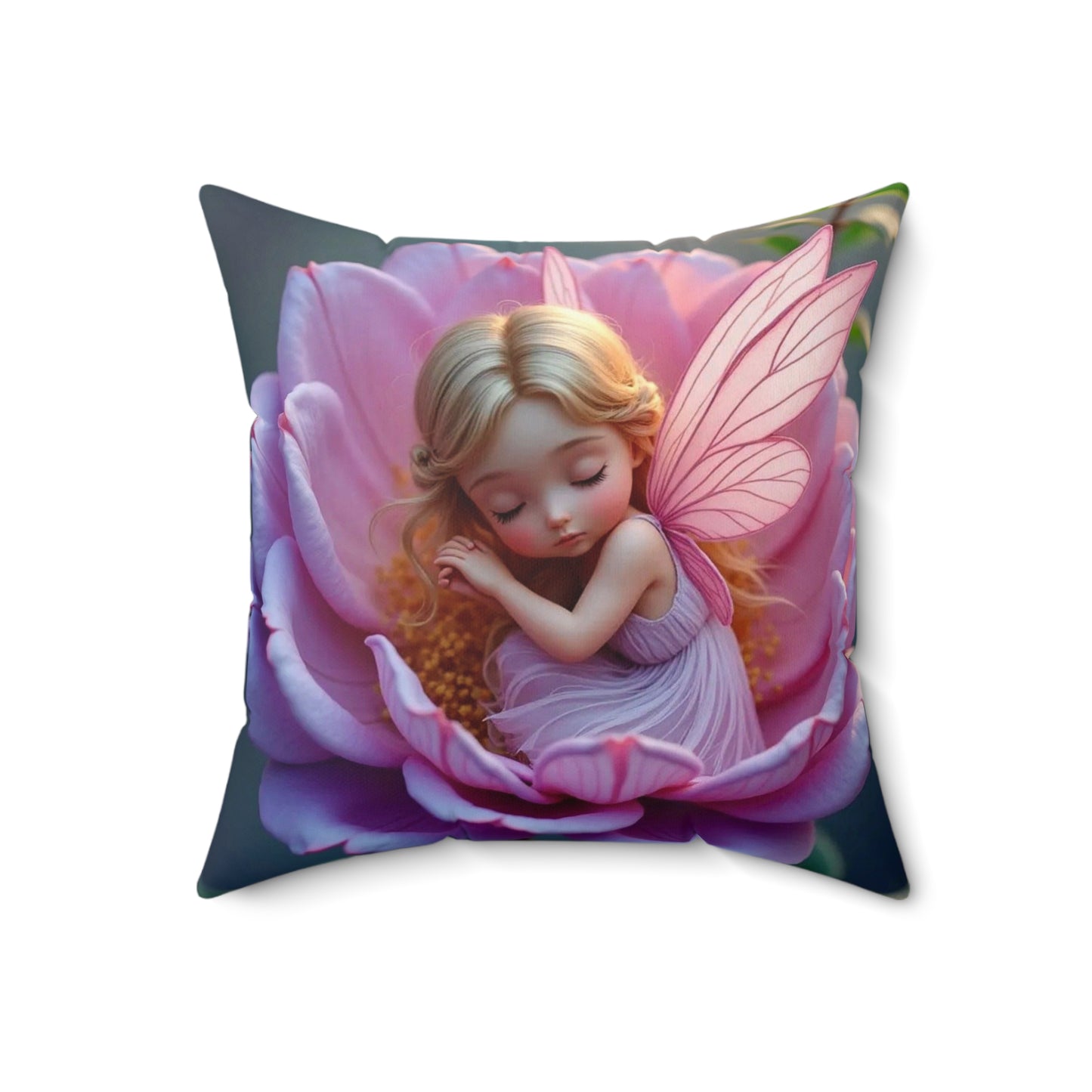 Spun Polyester Square Pillow
