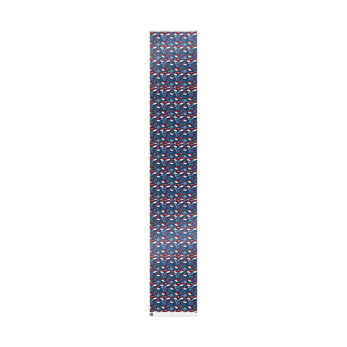 Holiday Snowman Wrapping Paper Roll — Festive Blue & Red Christmas Gift Wrap