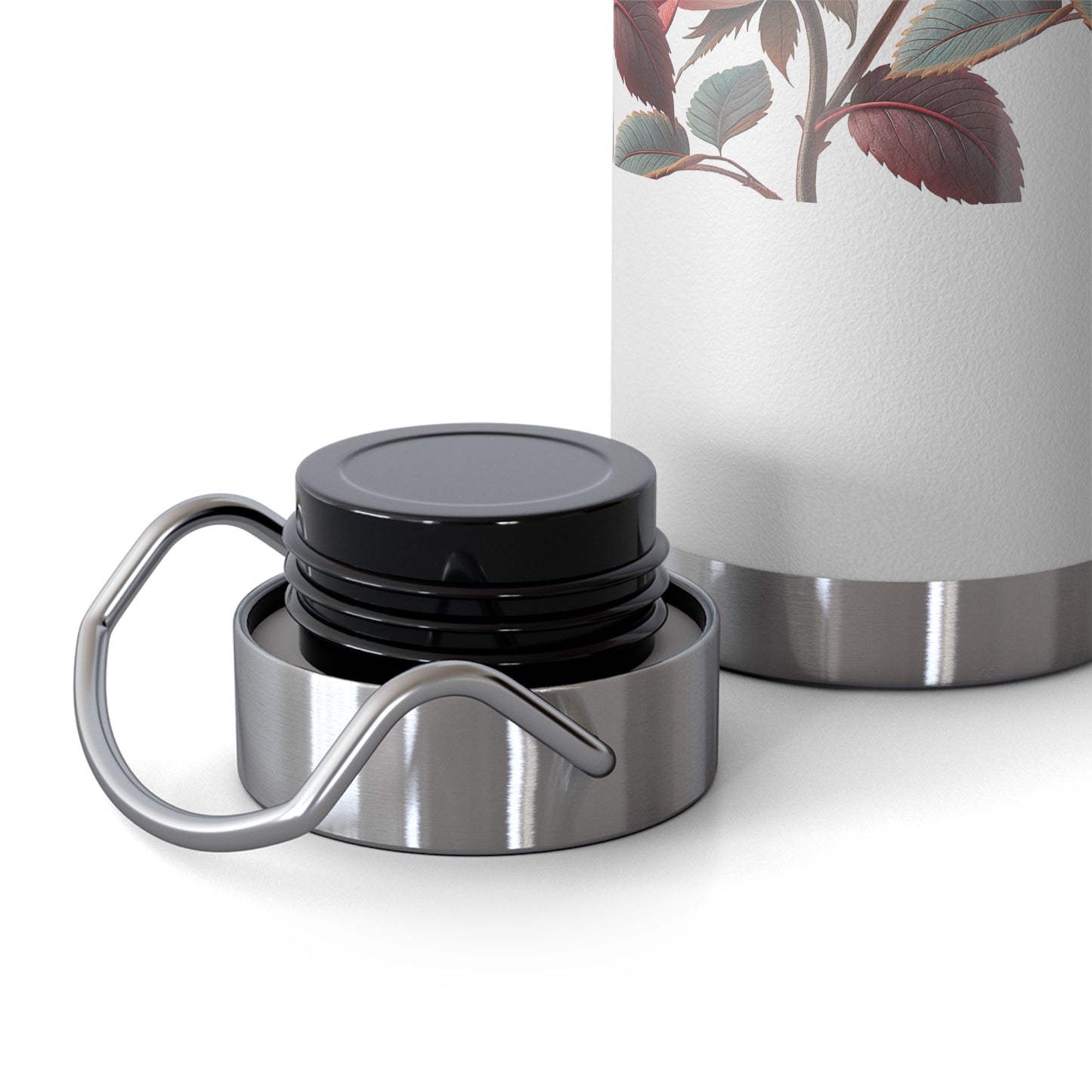 Floral Insulated Bottle, Hydration Gift for Flower Lovers, Travel Water Flask, Eco-Friendly Gift, Fitness Hydration Solution