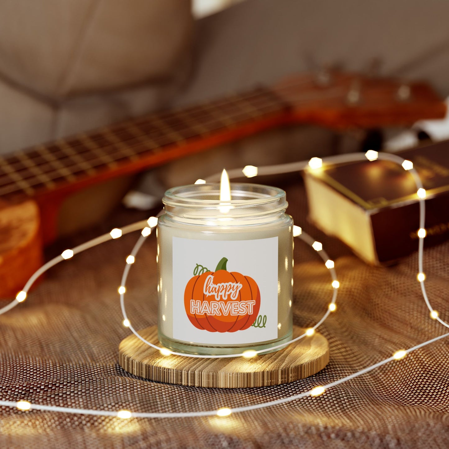 Pumpkin Spice Scented Candles, Fall Decor, Gift for Her, Cozy Home, Autumn Candle, Thanksgiving Decoration