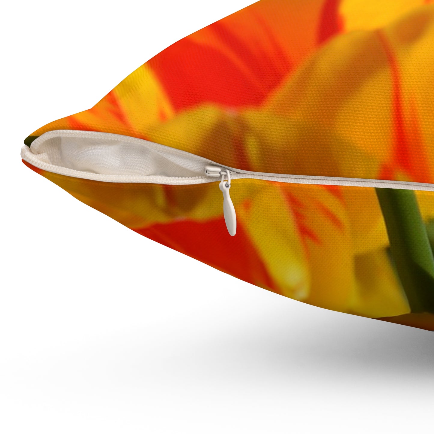 Vibrant Floral Throw Pillow - Perfect for Spring Decor, Home Accent