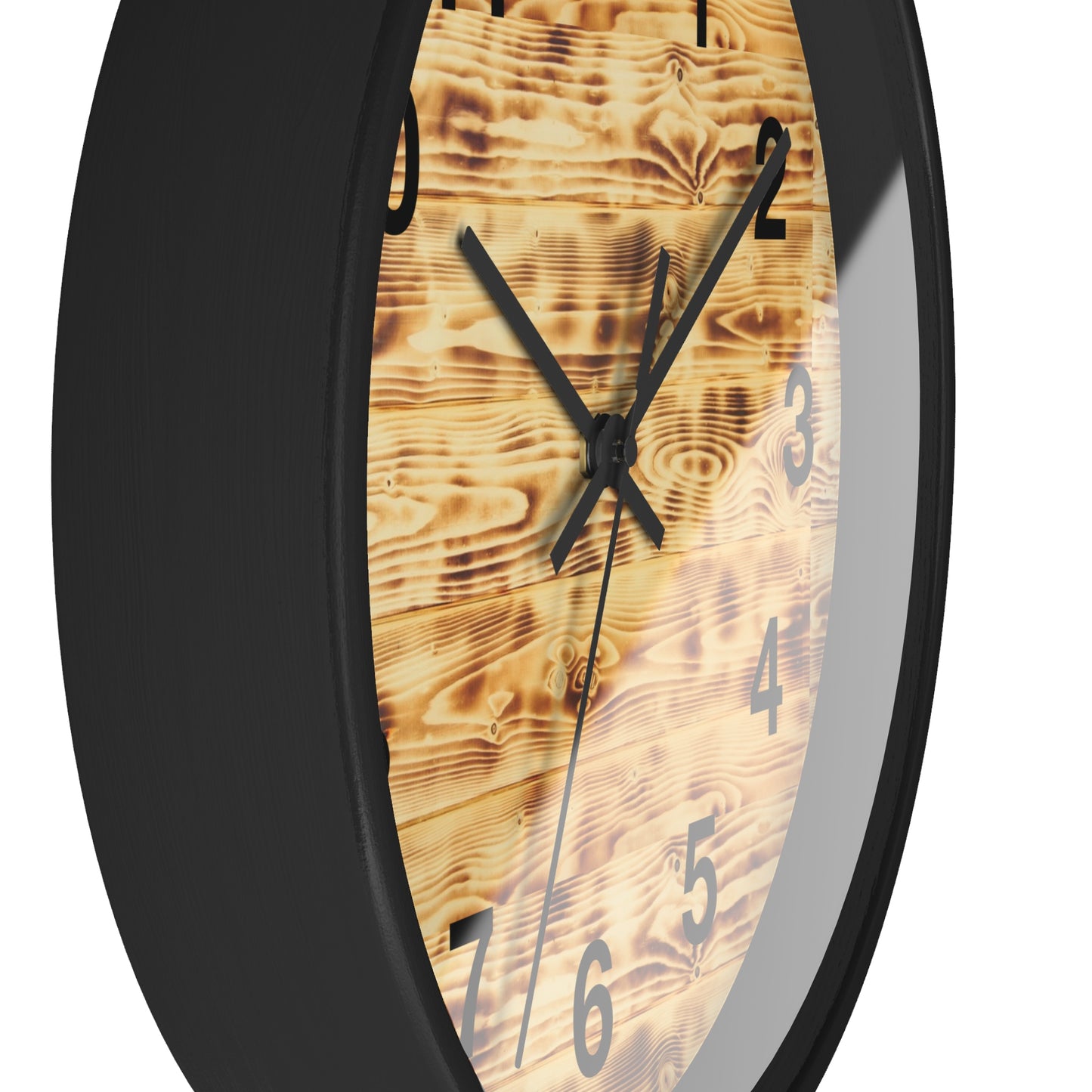 Rustic Wood Wall Clock | Natural Decor, Home Office Gift, Farmhouse Style, Timepiece, Unique Wall Art