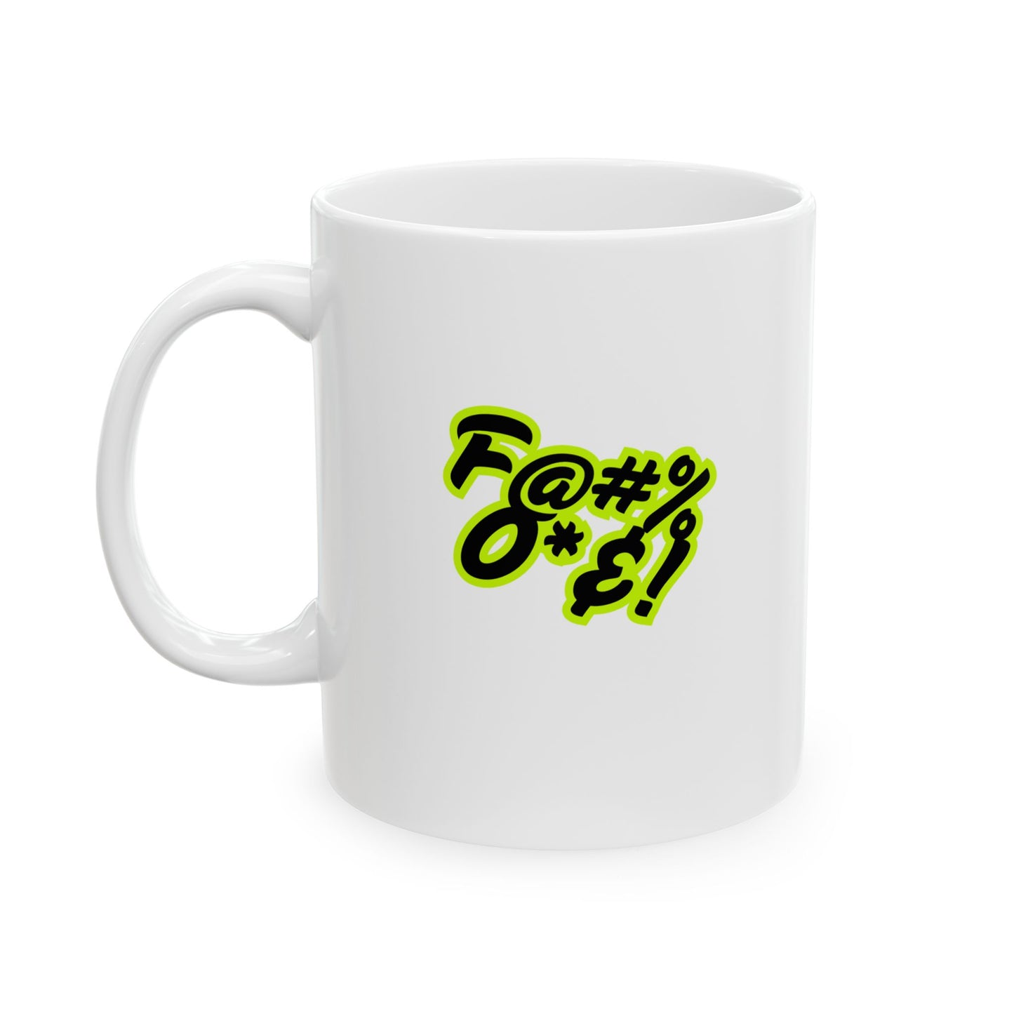 Vibrant Ceramic Mug, Colorful Cup for Coffee, Tea, Gift for Friends, Kitchen