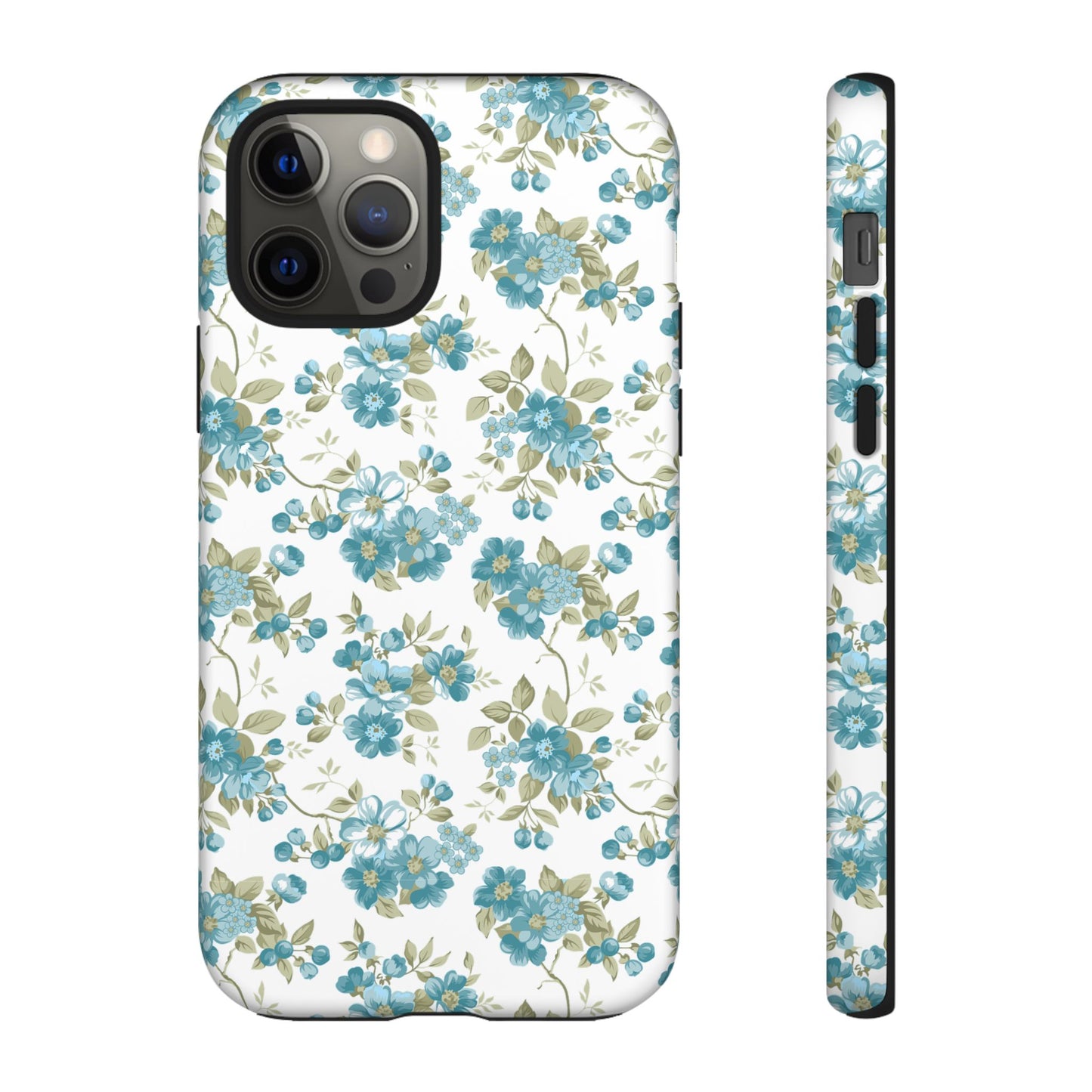 Floral Phone Case - Tough Cases, Durable Phone Cover, Cute Floral Design, Gift for Her, Trendy Phone Accessory, Spring Style