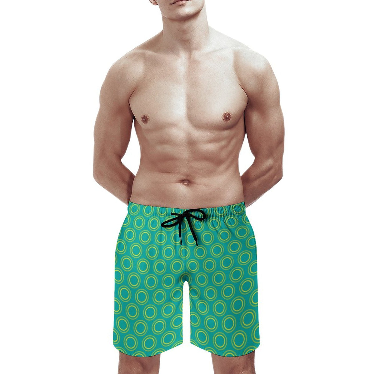 Men's Beach Shorts with Pockets