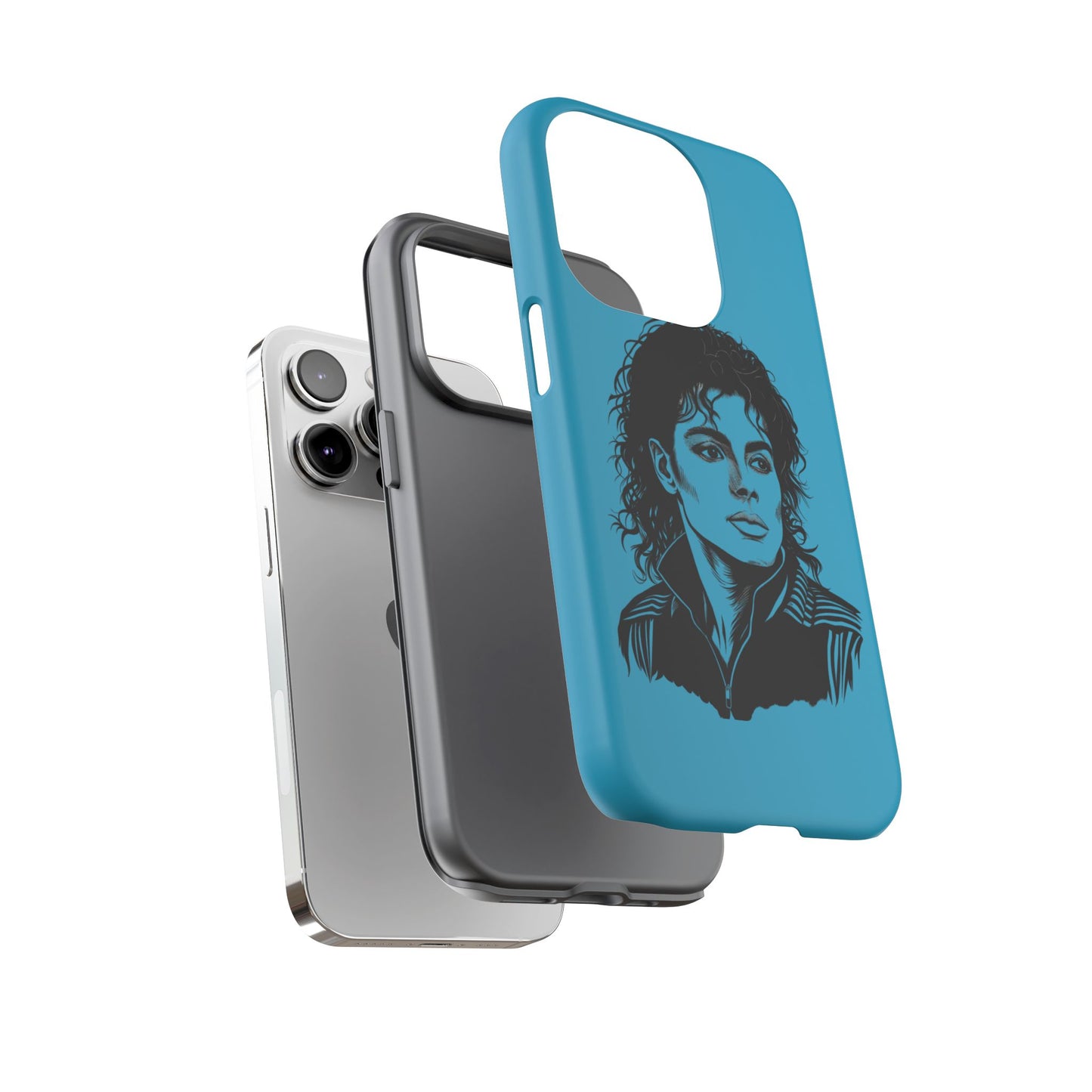 Michael Jackson Phone Case - Tough Cases, Pop Music Gifts, Retro Art, Unique Phone Accessories, Vintage Design