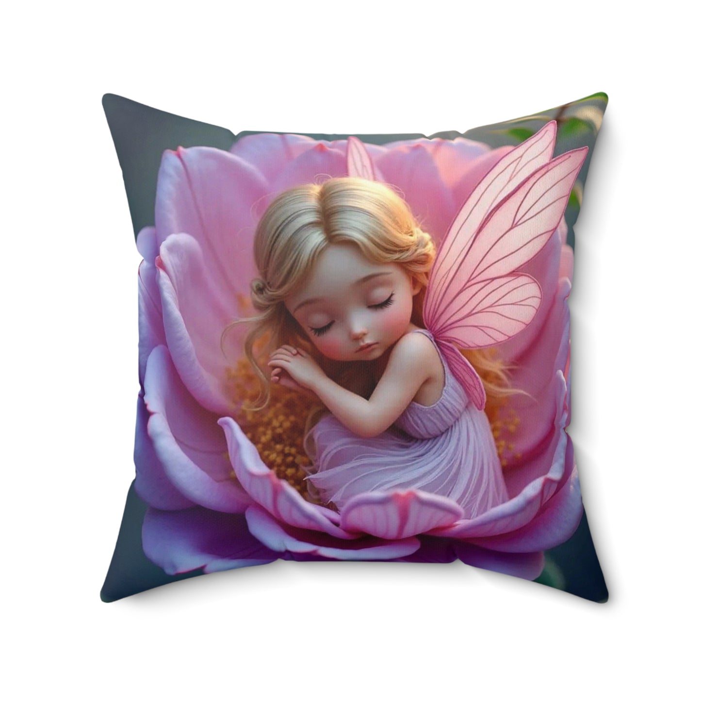 Spun Polyester Square Pillow