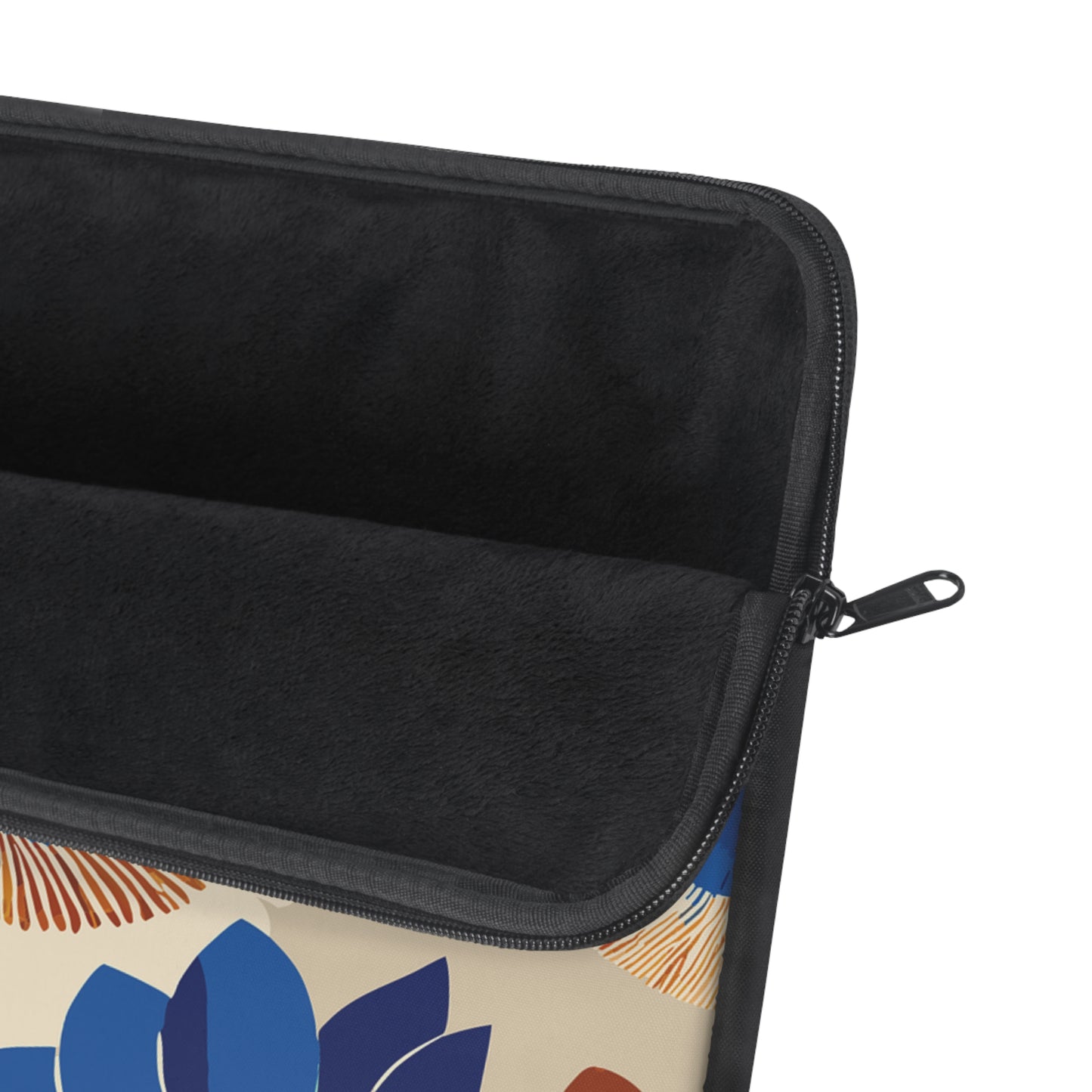 Floral Laptop Sleeve, Stylish Computer Case, Modern Floral Design, Gift for Students, Tech Accessories