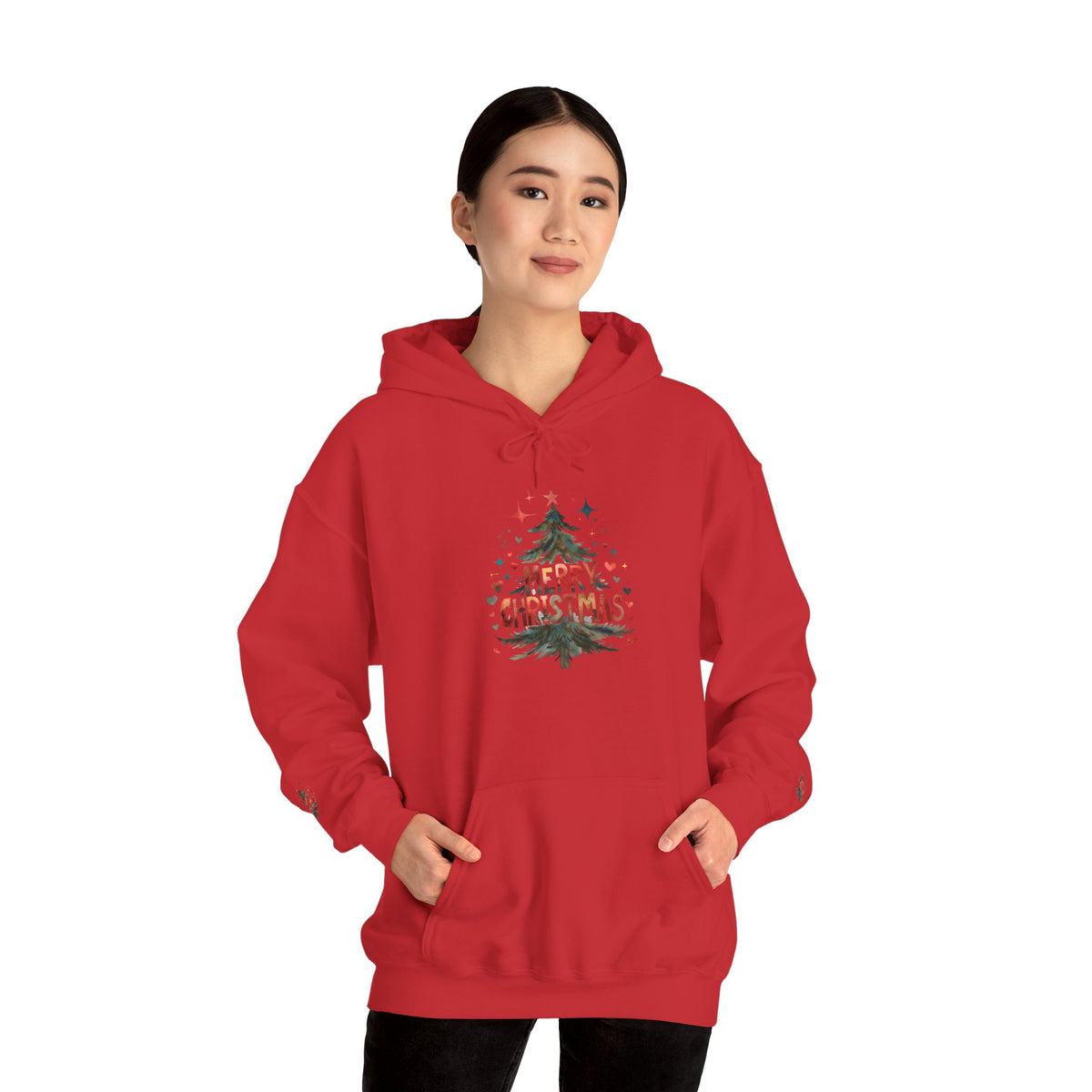 Unisex Heavy Blend™ Hooded Sweatshirt - Merry Christmas
