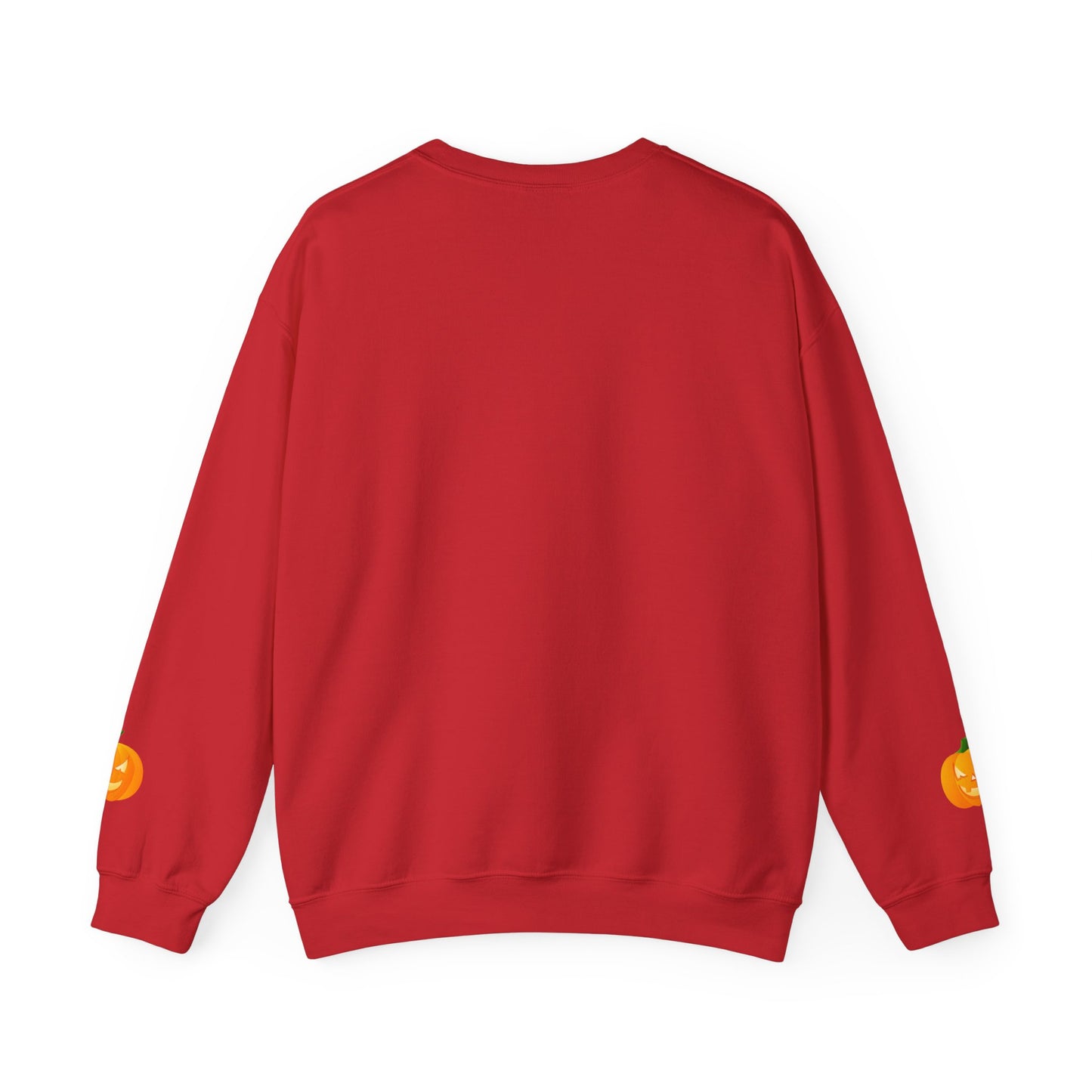 Halloween Pumpkin Sweatshirt, Cozy Fall Apparel, Unisex Crewneck for Halloween, Autumn Casual Wear, Fun Gift Idea