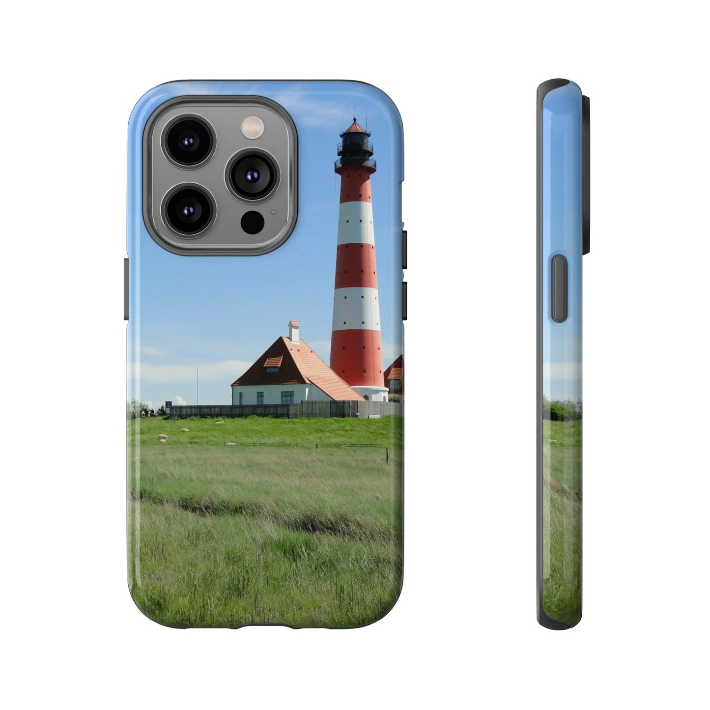 Lighthouse Phone Case - Coastal Vibes, Nautical Gift, Ocean Lover Accessory, Beach Aesthetic, Customizable Design